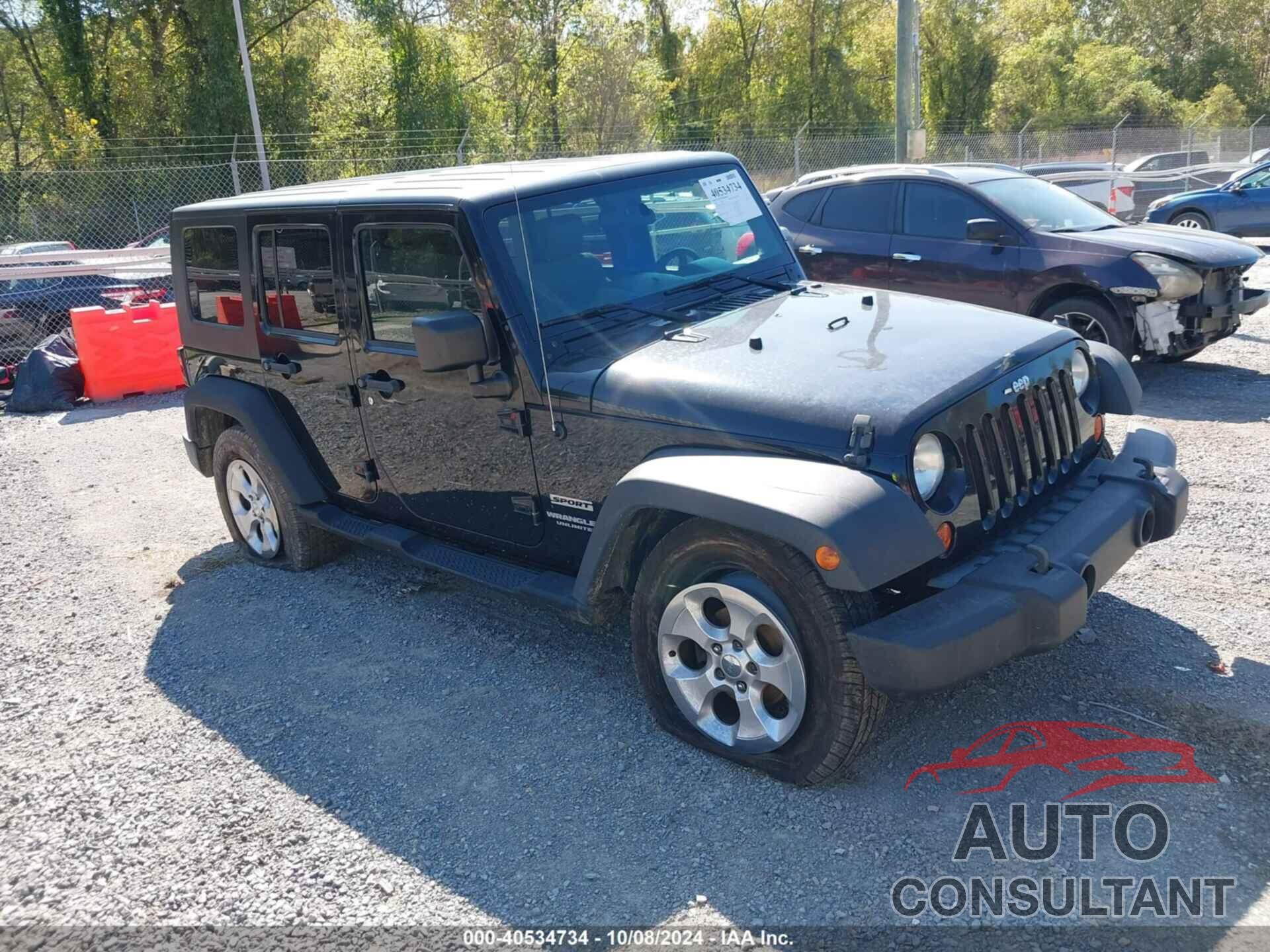 JEEP WRANGLER UNLIMITED 2010 - 1J4BA3H19AL103951