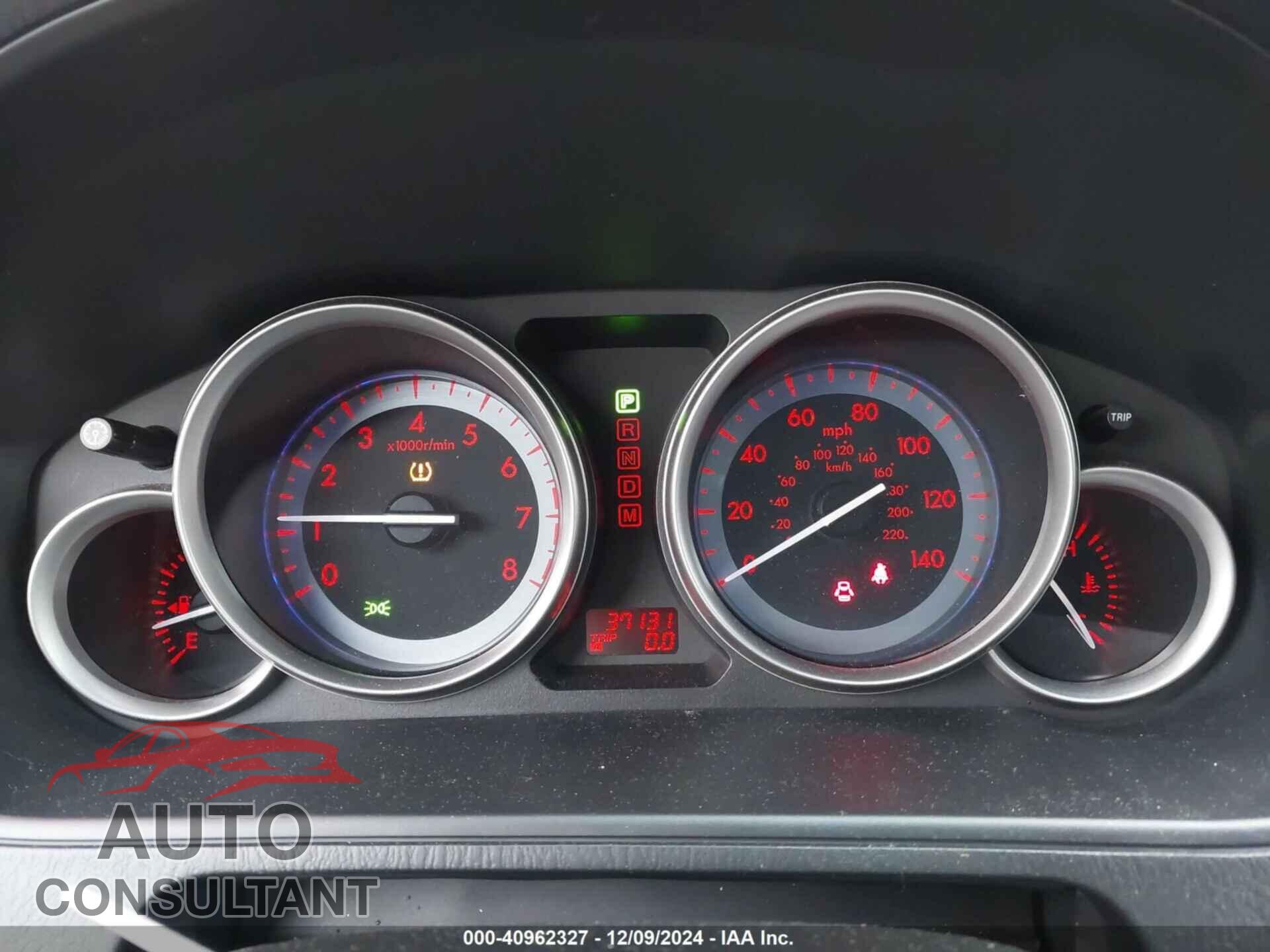 MAZDA CX-9 2012 - JM3TB2DA8C0360103