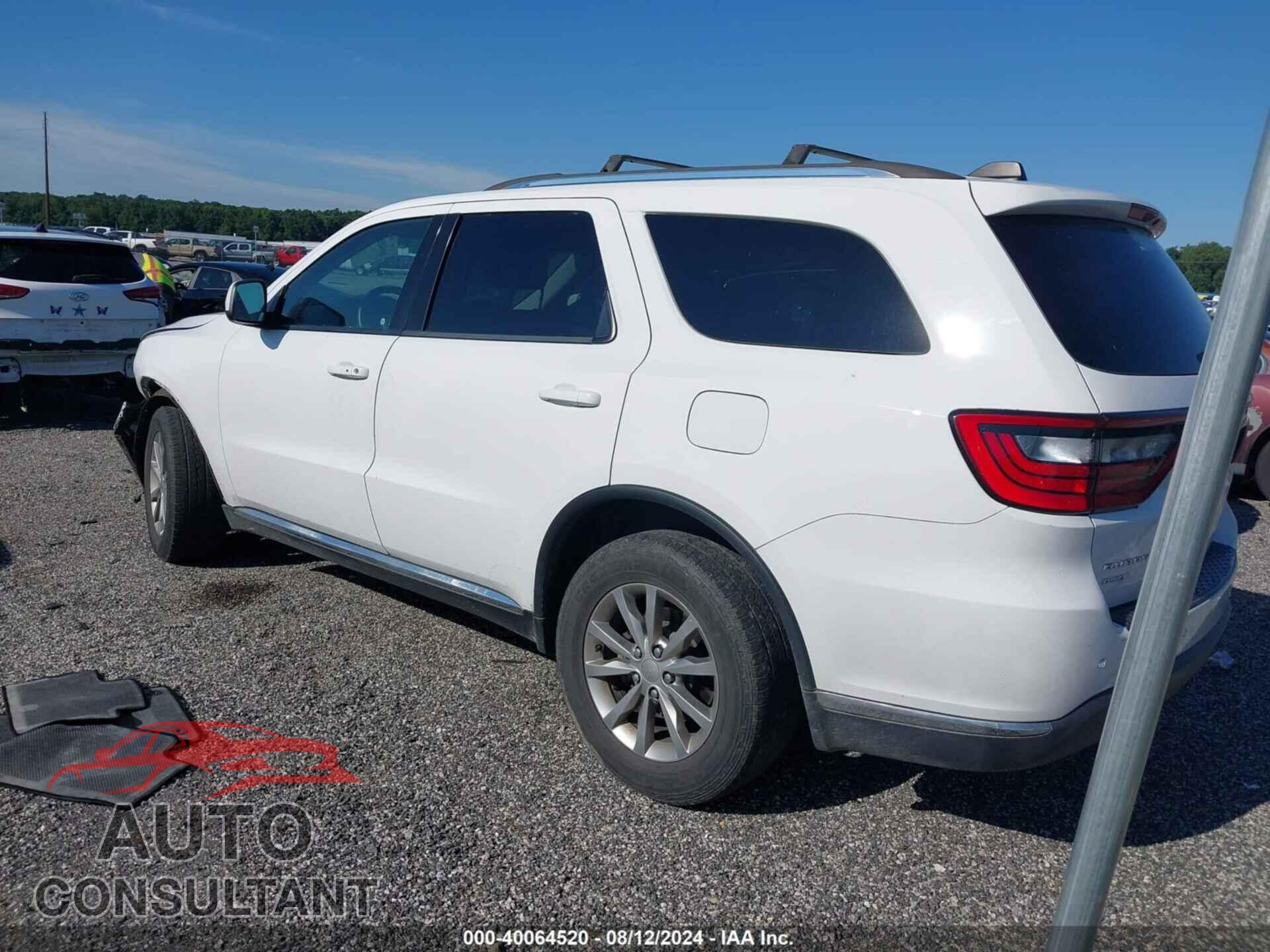 DODGE DURANGO 2016 - 1C4RDJAG0GC409864