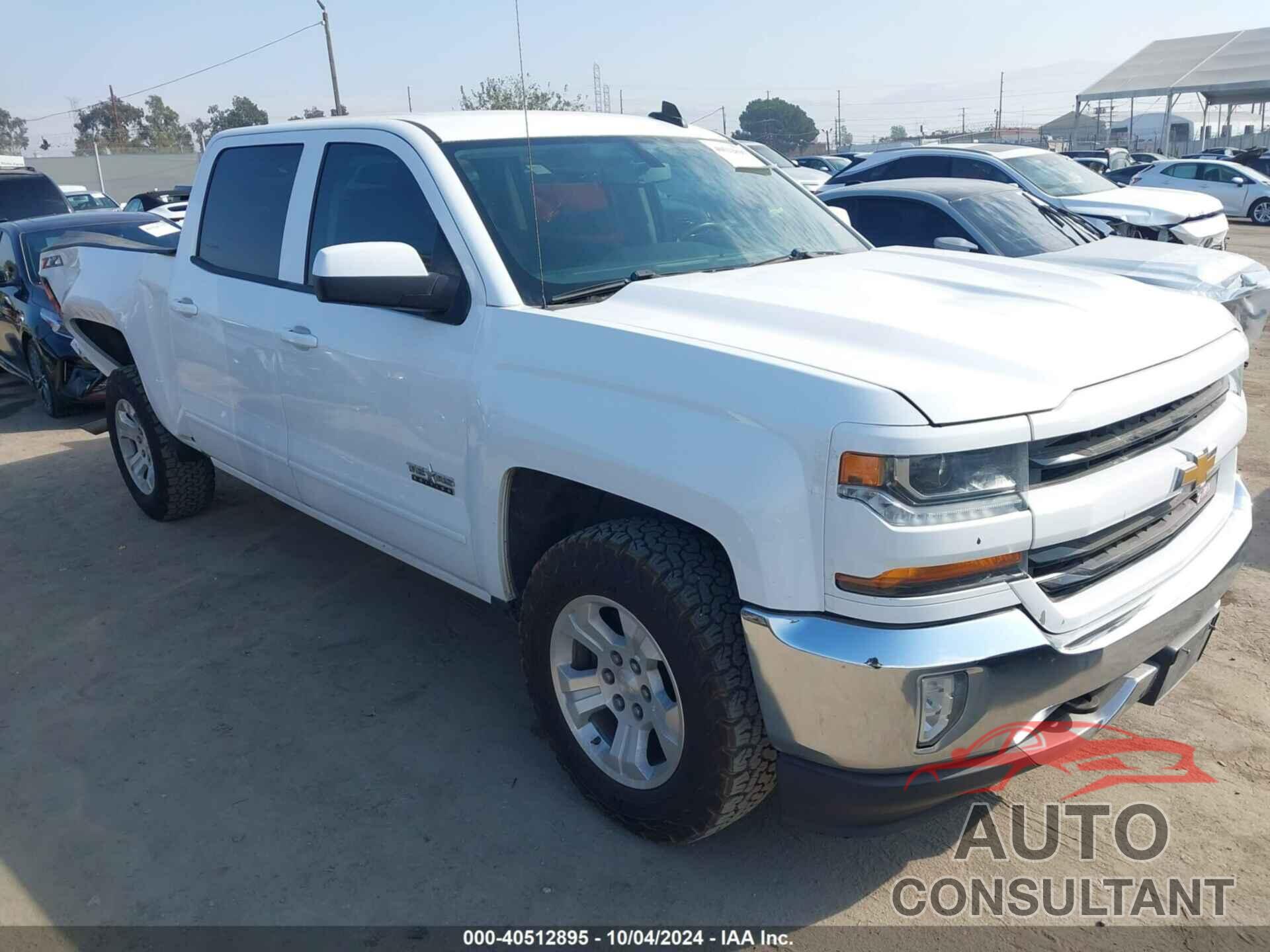 CHEVROLET SILVERADO 1500 2018 - 3GCUKRECXJG212985