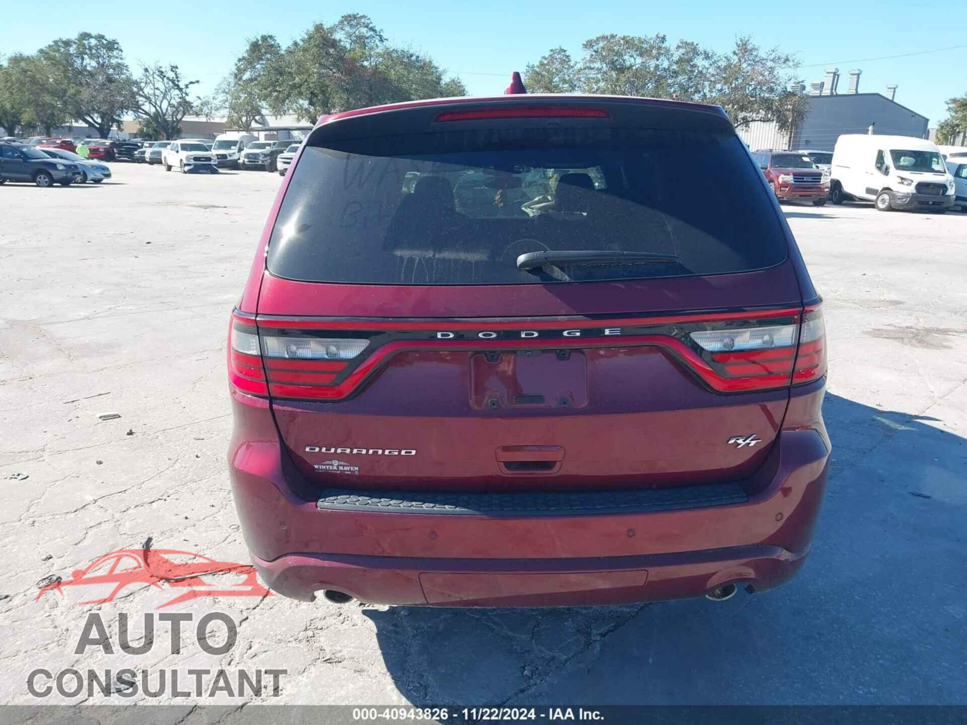 DODGE DURANGO 2022 - 1C4SDHCTXNC226392