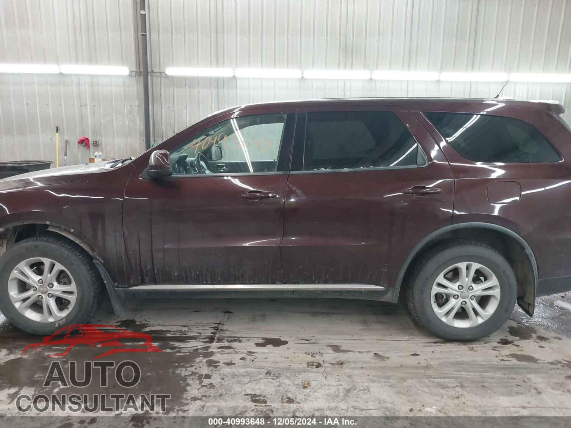 DODGE DURANGO 2012 - 1C4RDJAG5CC195707