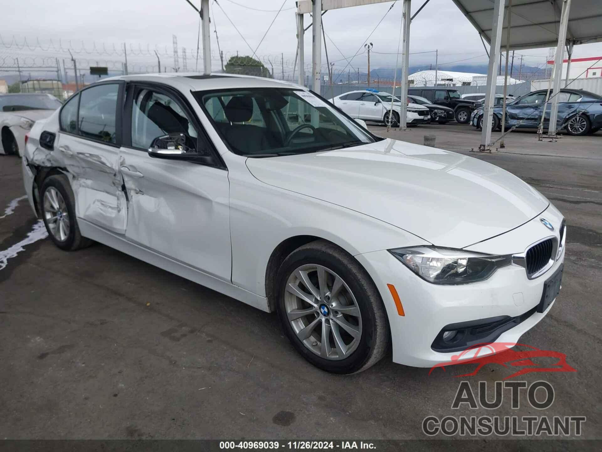 BMW 320I 2016 - WBA8E1G54GNT36045