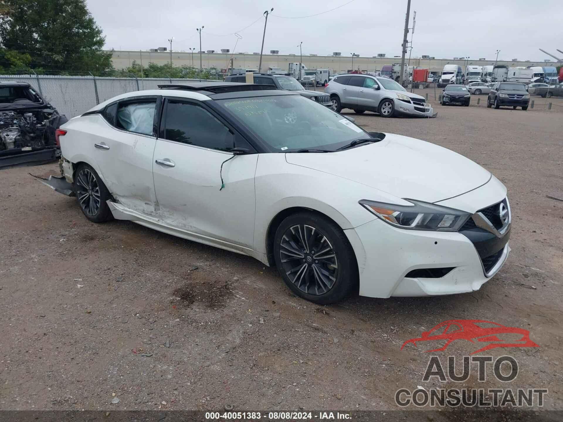 NISSAN MAXIMA 2018 - 1N4AA6APXJC397917