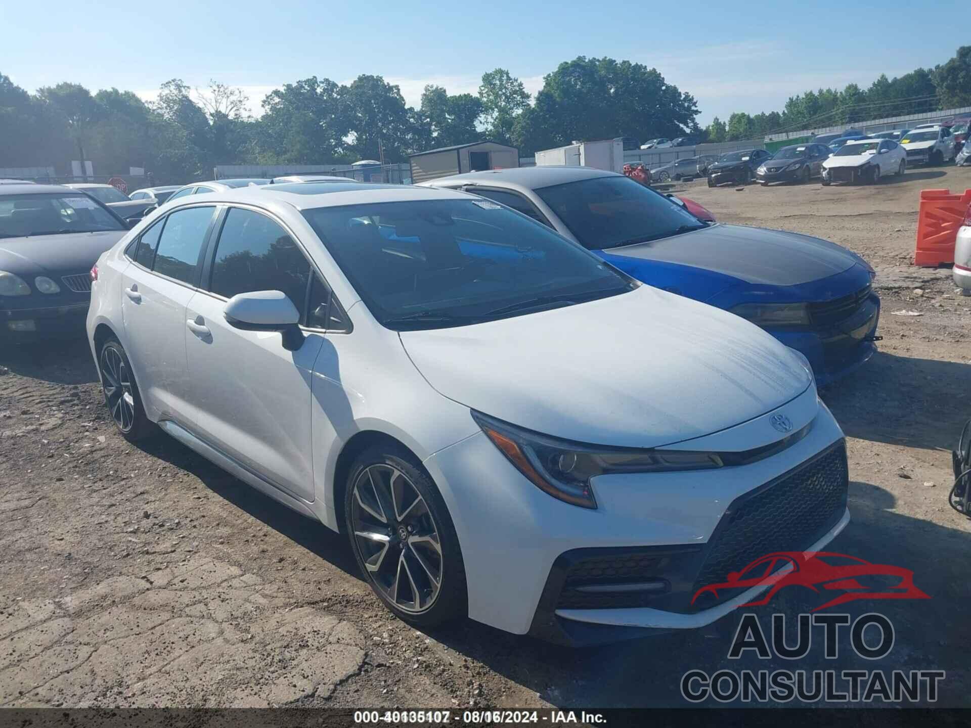 TOYOTA COROLLA 2021 - JTDT4MCE8MJ056915