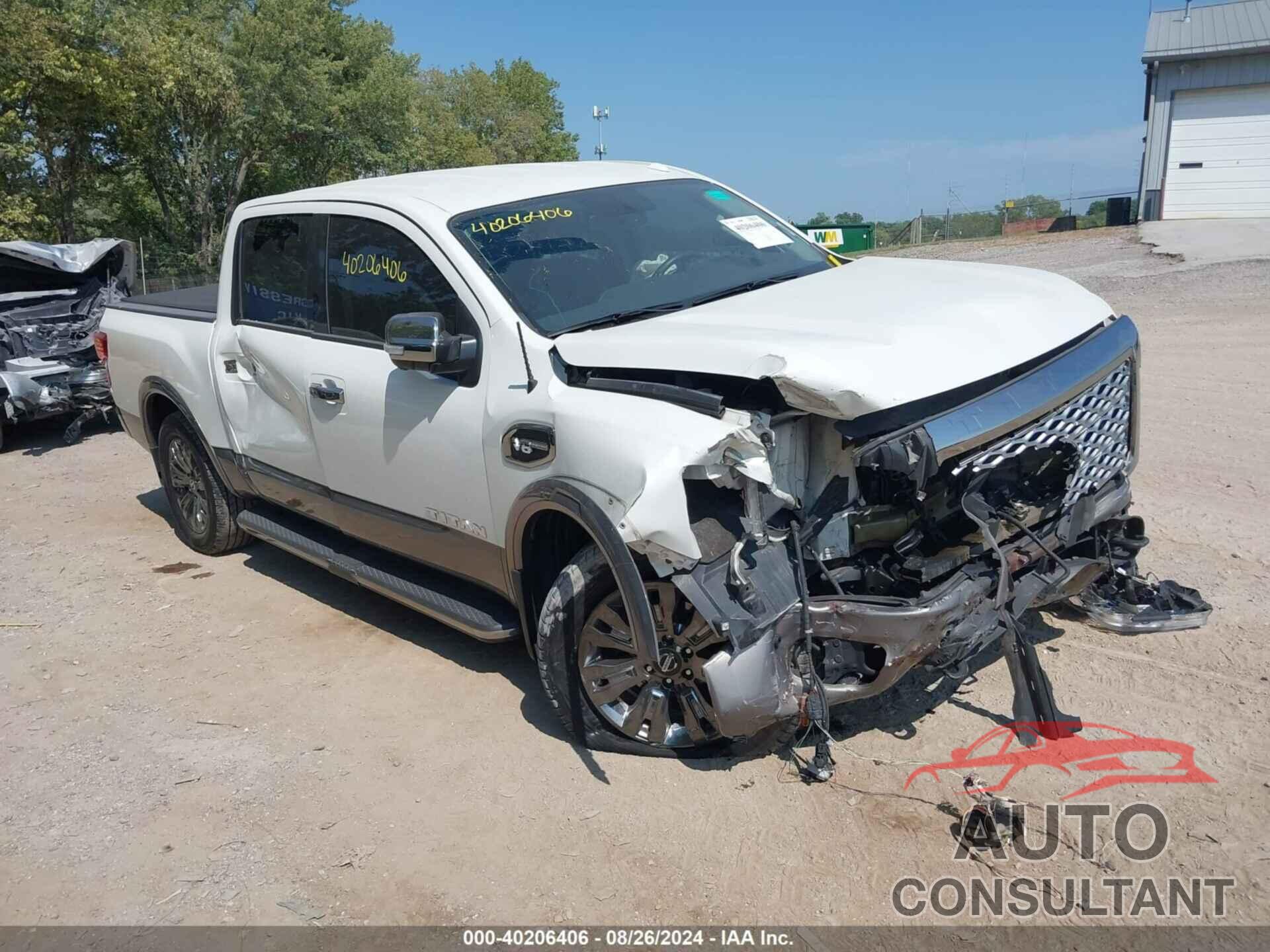 NISSAN TITAN 2017 - 1N6AA1E50HN528676
