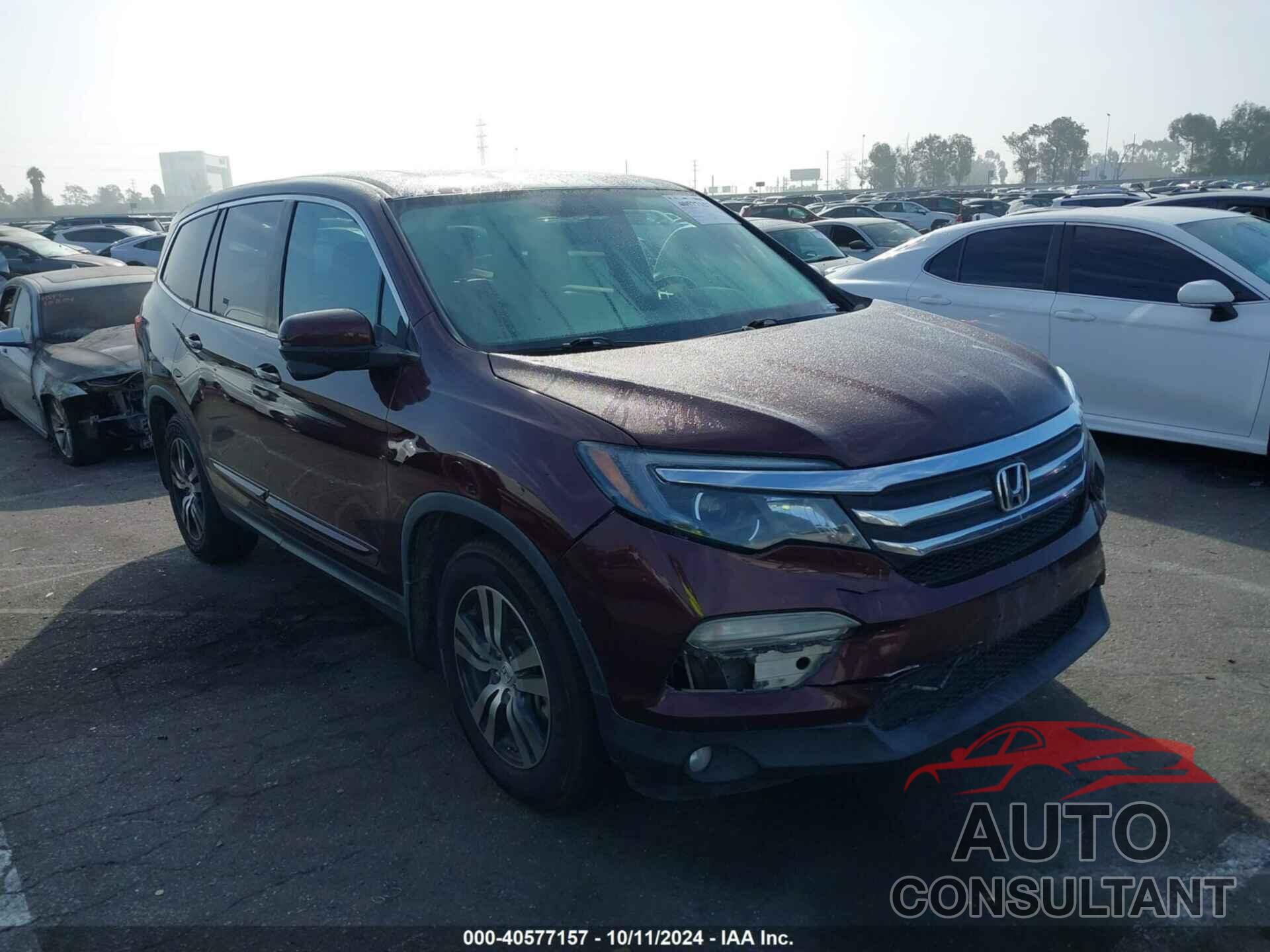 HONDA PILOT 2016 - 5FNYF5H50GB047670