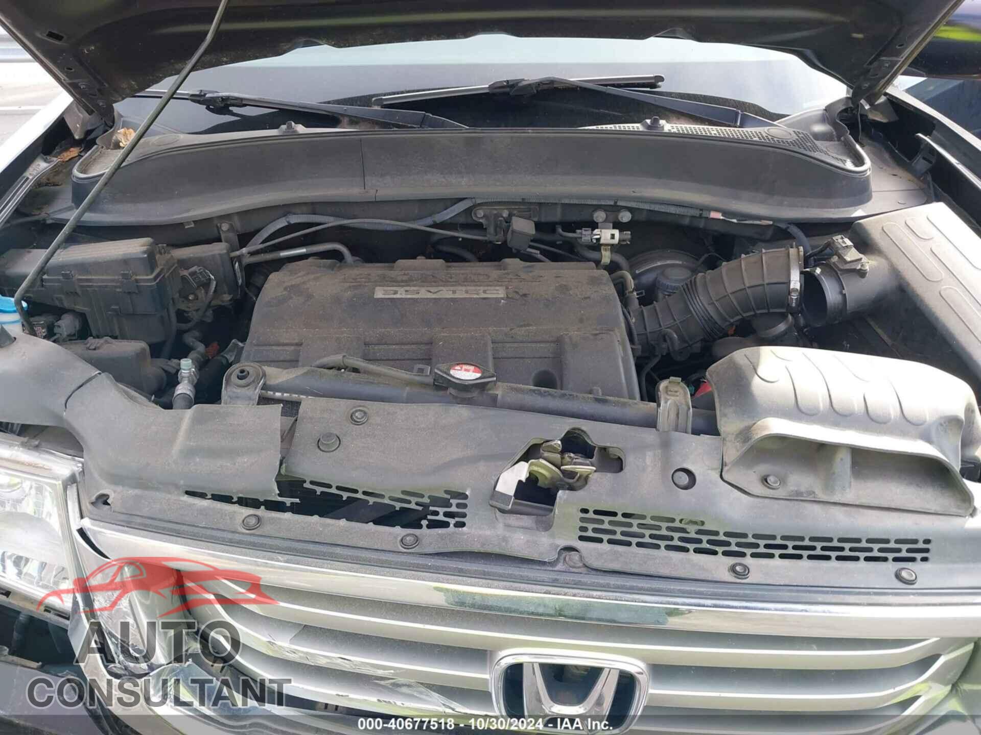 HONDA RIDGELINE 2012 - 5FPYK1F58CB002789
