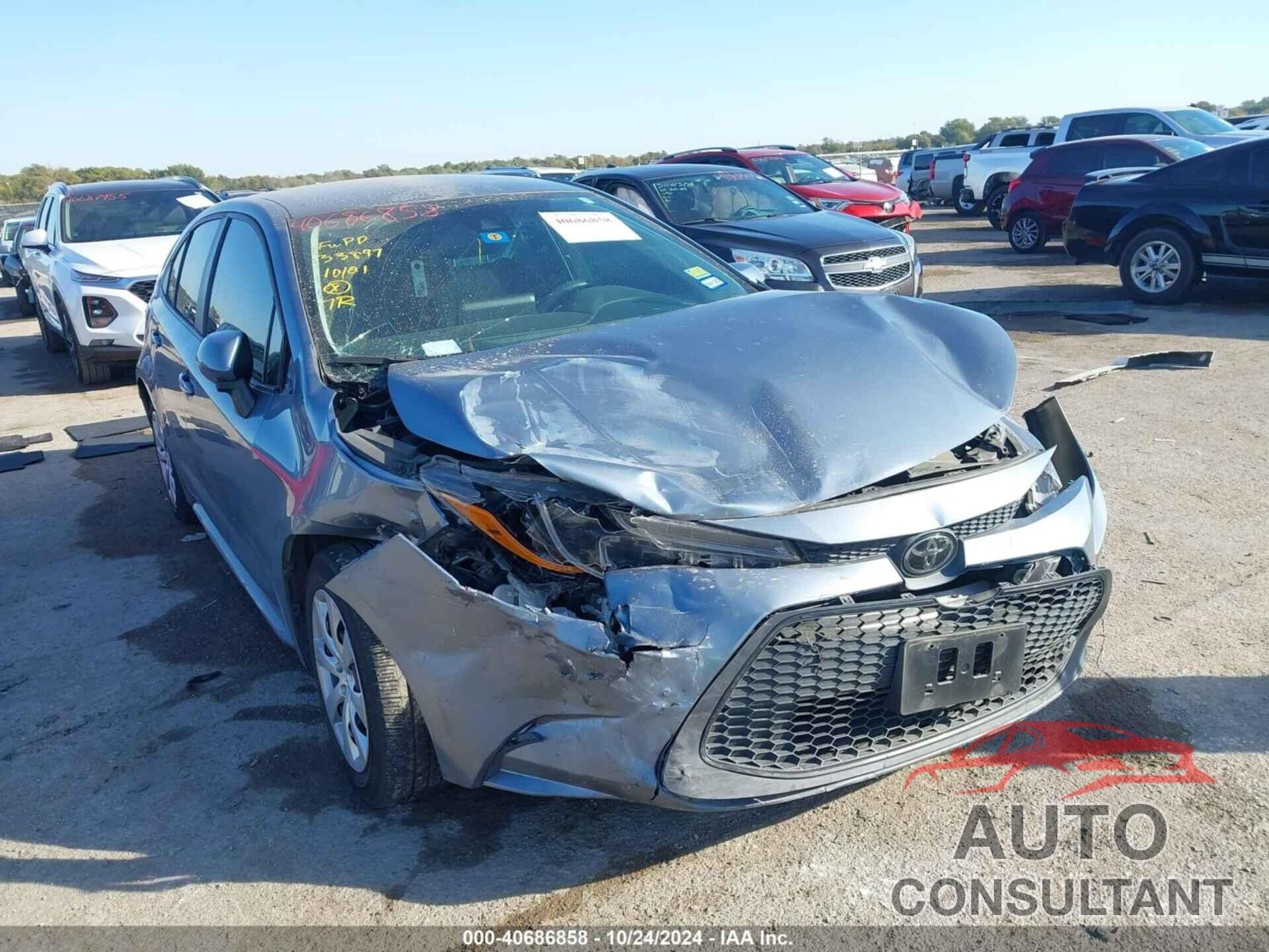TOYOTA COROLLA 2022 - 5YFEPMAE1NP321951
