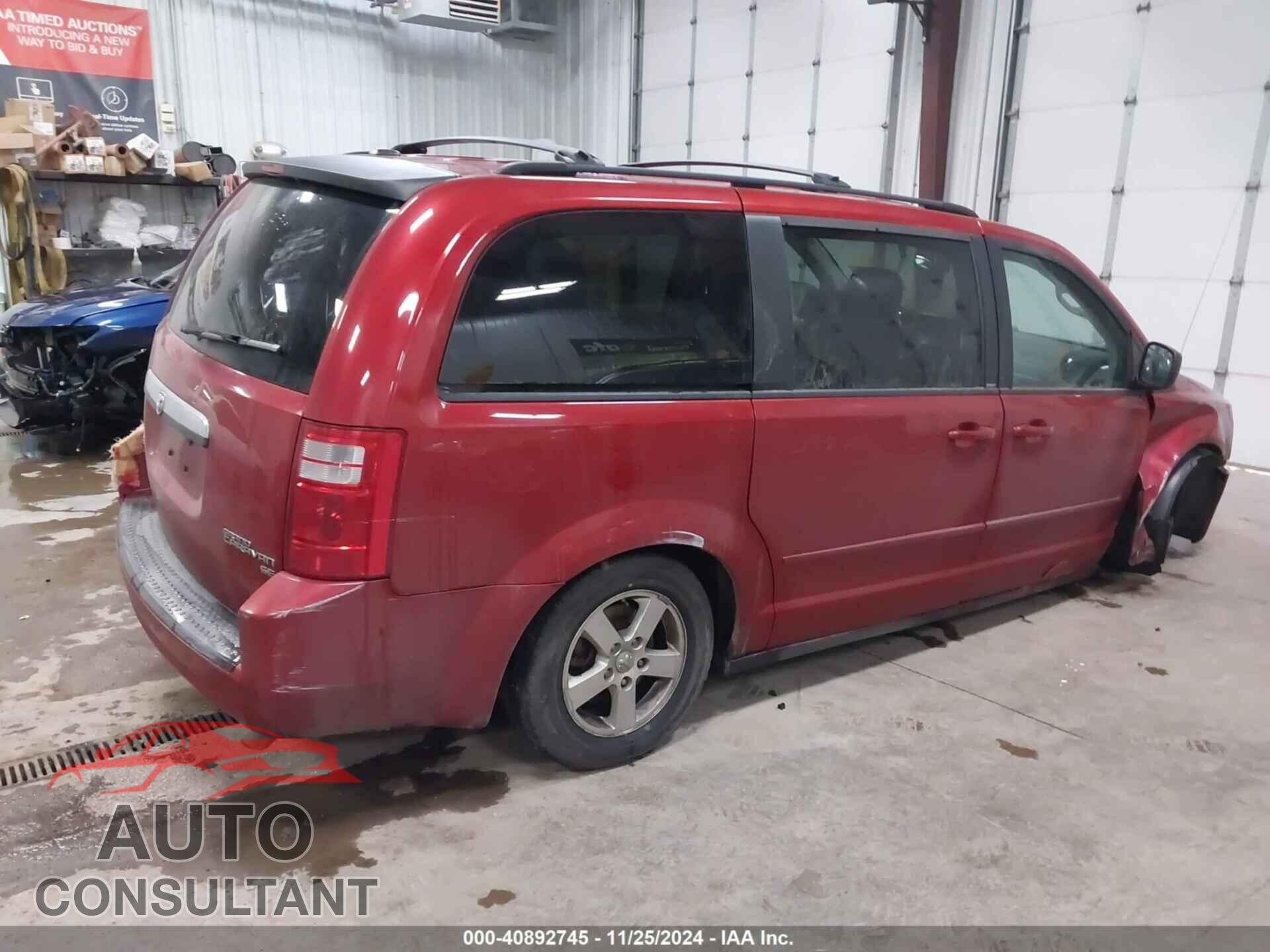 DODGE GRAND CARAVAN 2010 - 2D4RN4DE9AR244195