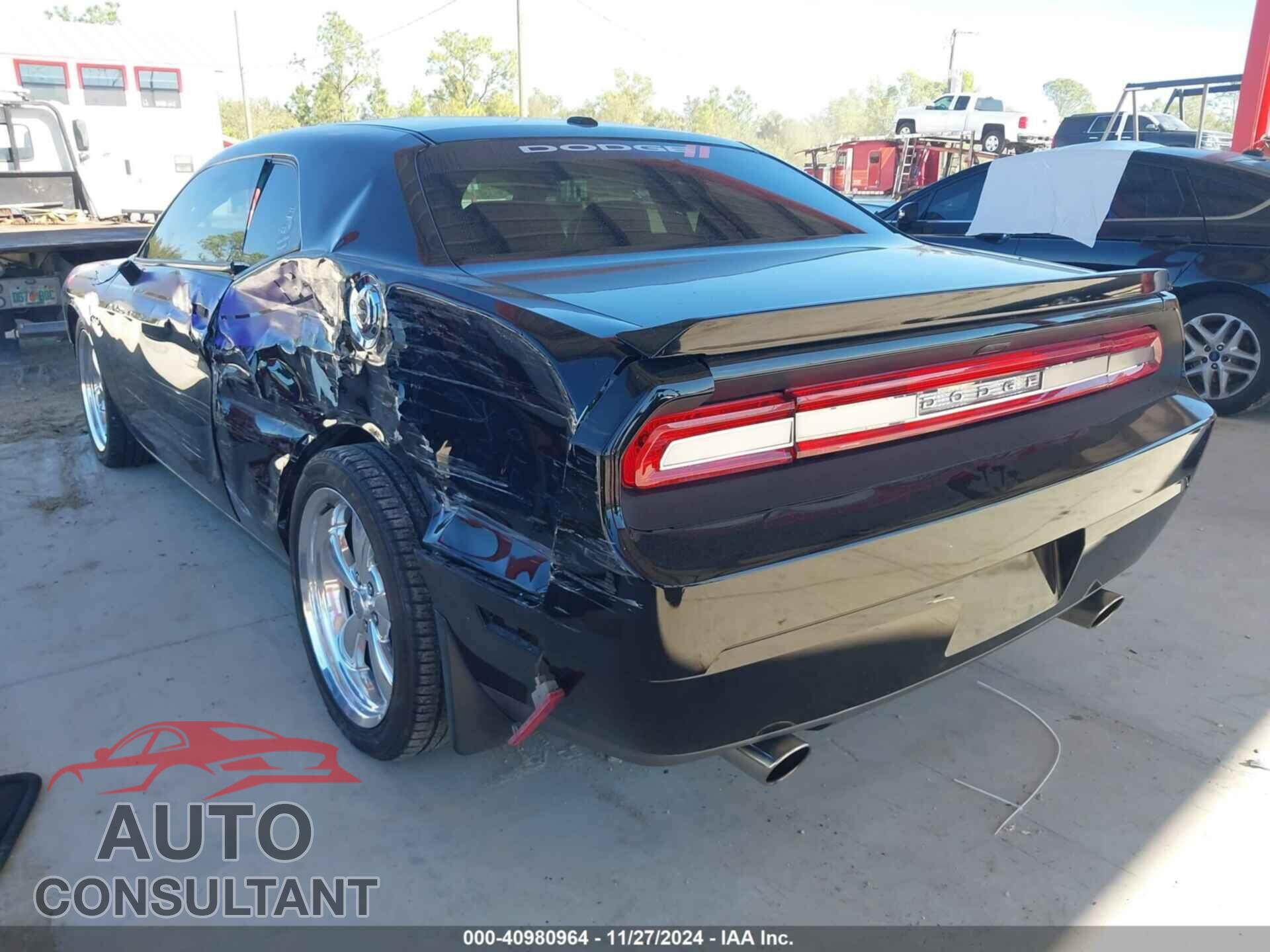 DODGE CHALLENGER 2012 - 2C3CDYBTXCH155408