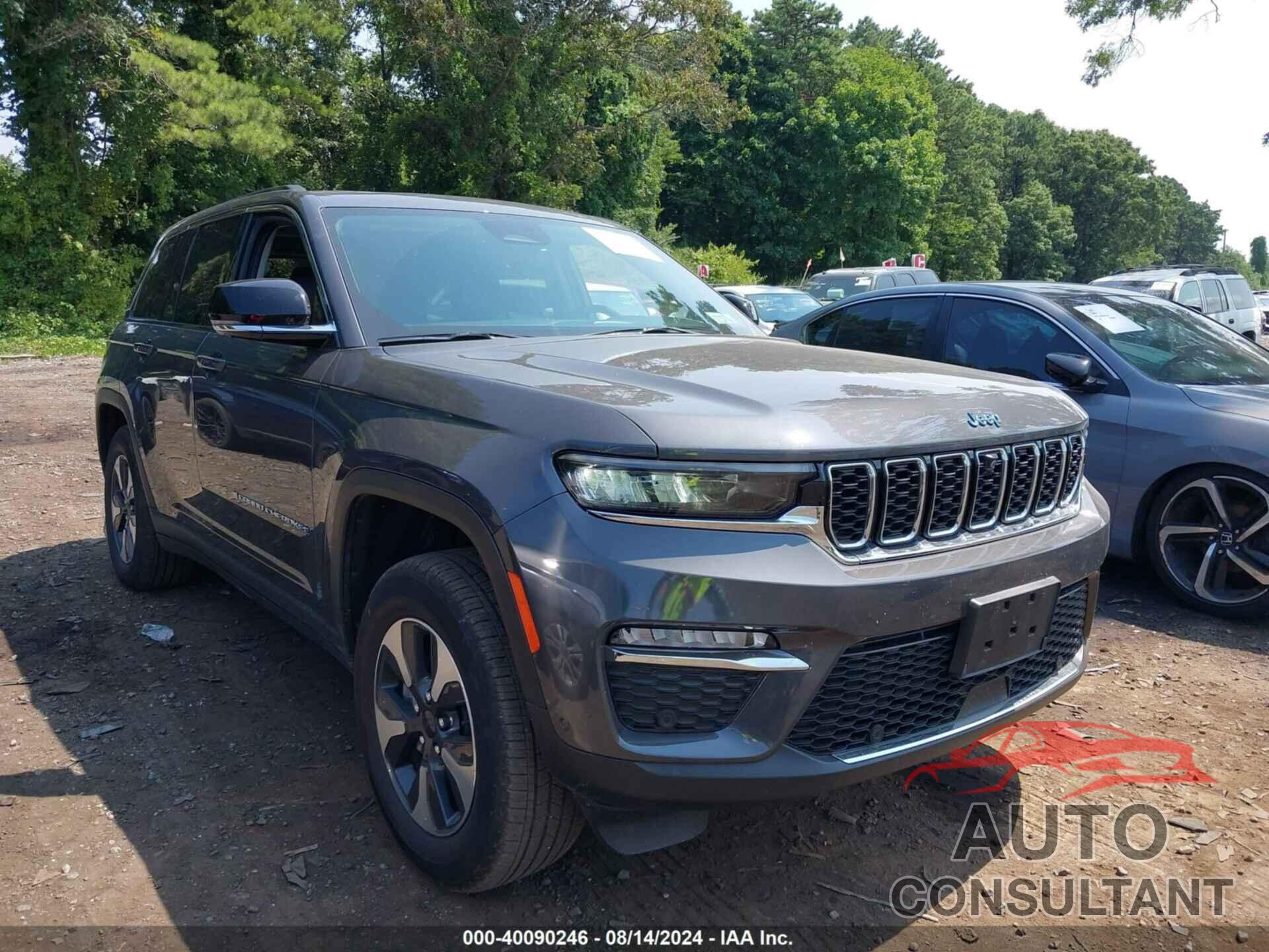 JEEP GRAND CHEROKEE 4XE 2022 - 1C4RJYB68N8721650