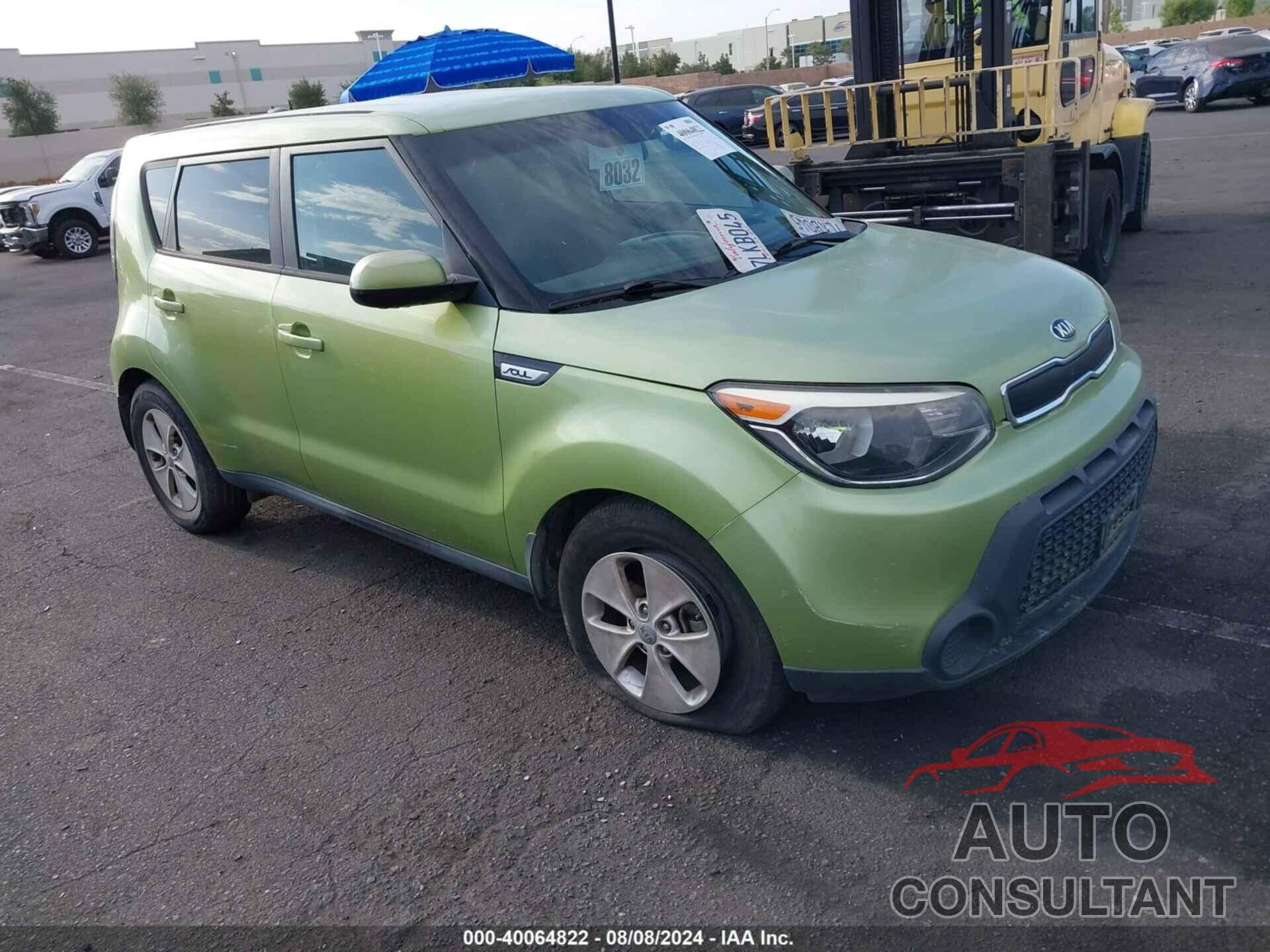 KIA SOUL 2015 - KNDJN2A25F7773144