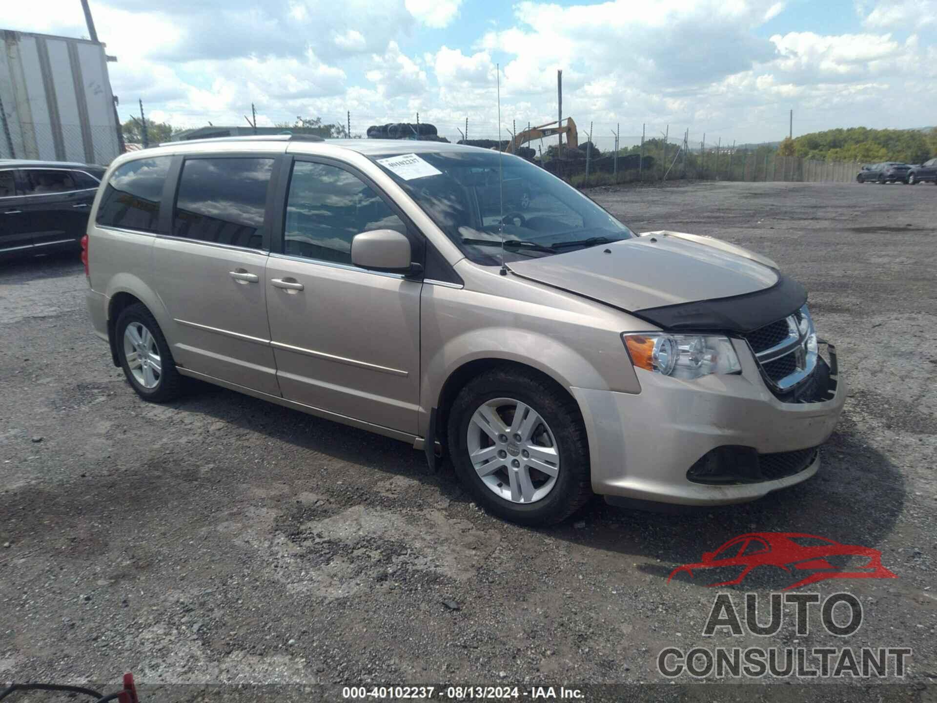 DODGE GRAND CARAVAN 2012 - 2C4RDGDG9CR343010