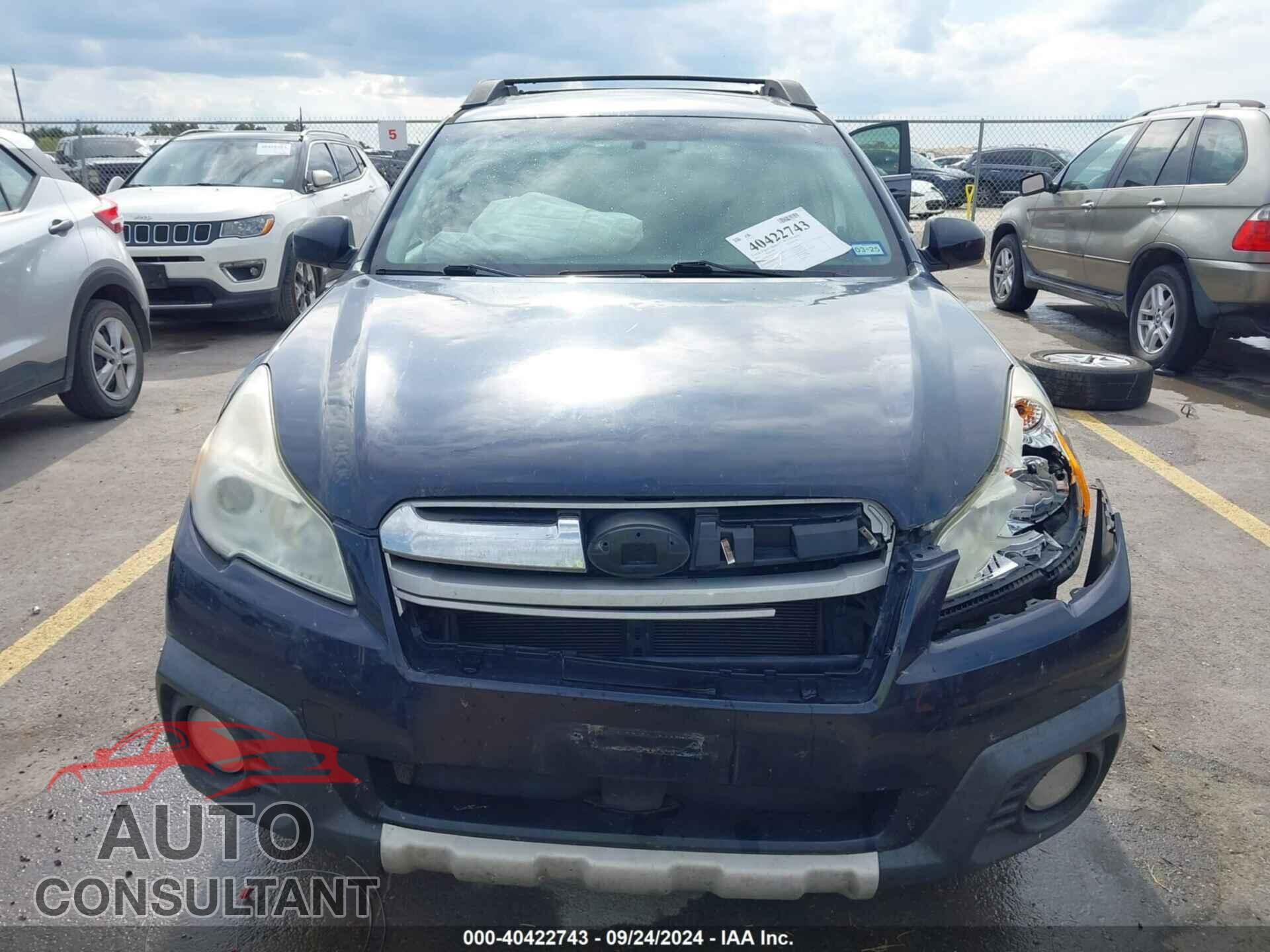 SUBARU OUTBACK 2014 - 4S4BRCLC8E3226116