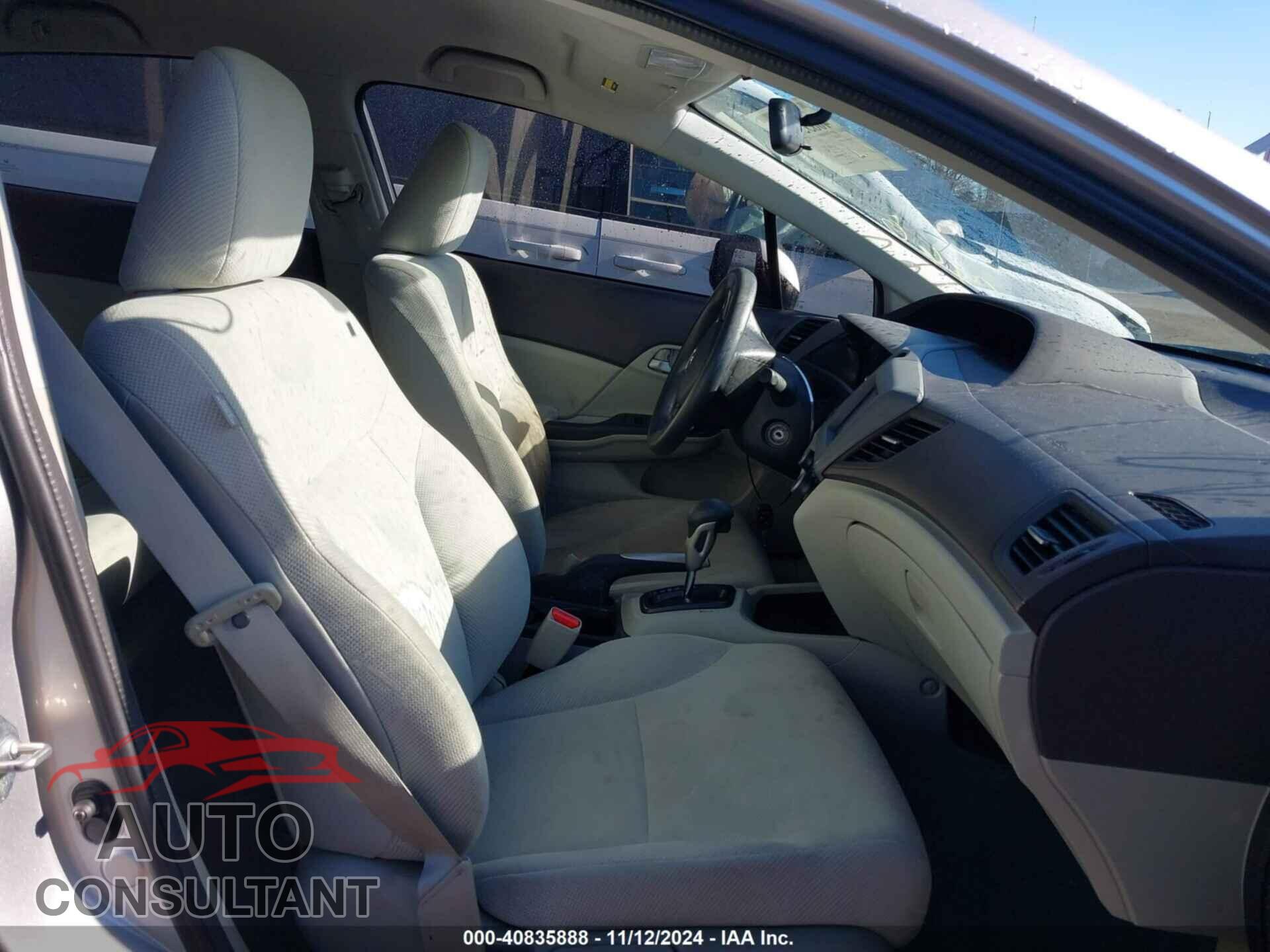 HONDA CIVIC 2012 - 19XFB2F55CE089885
