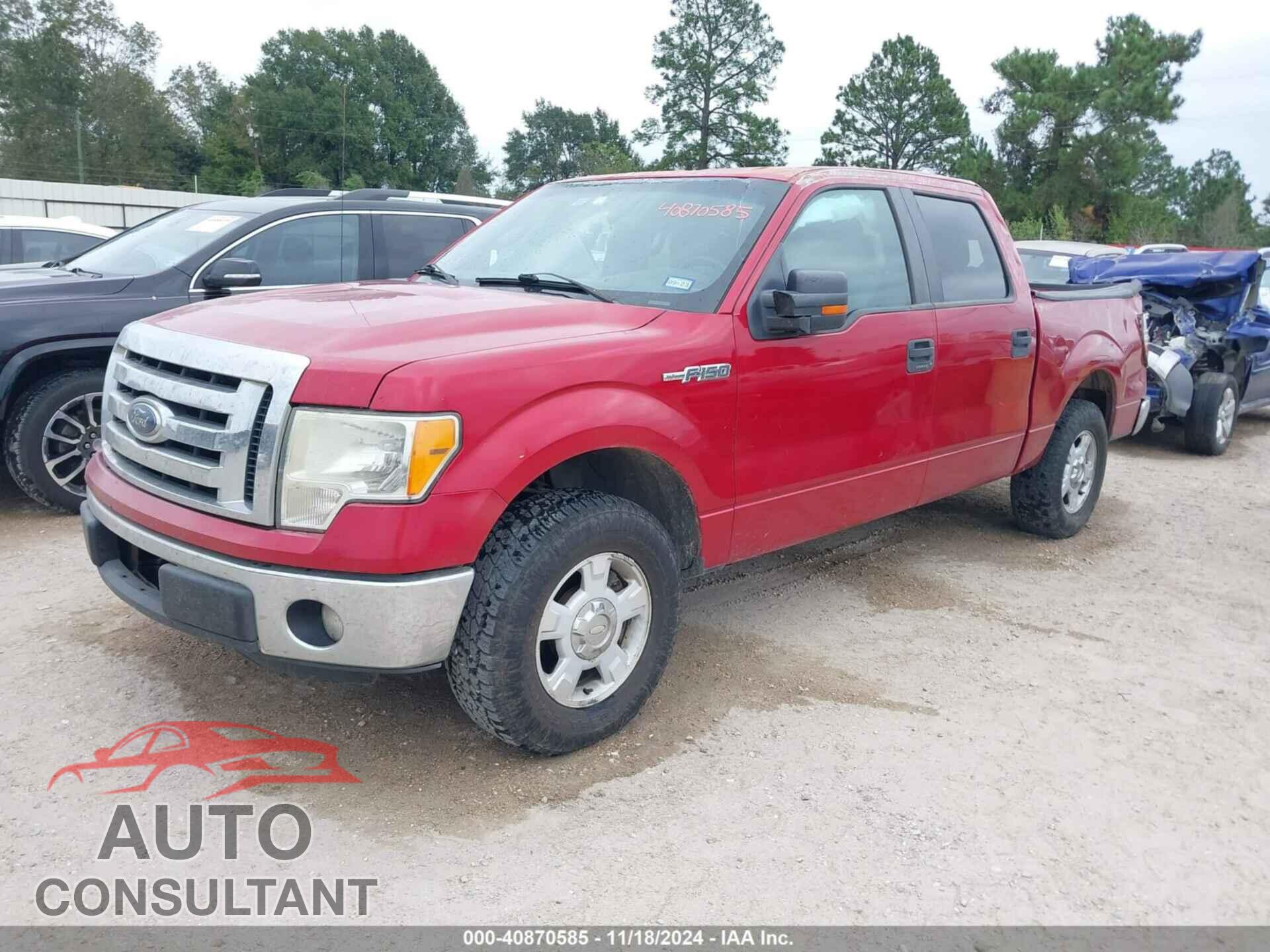 FORD F-150 2012 - 1FTEW1CM2CFC76125