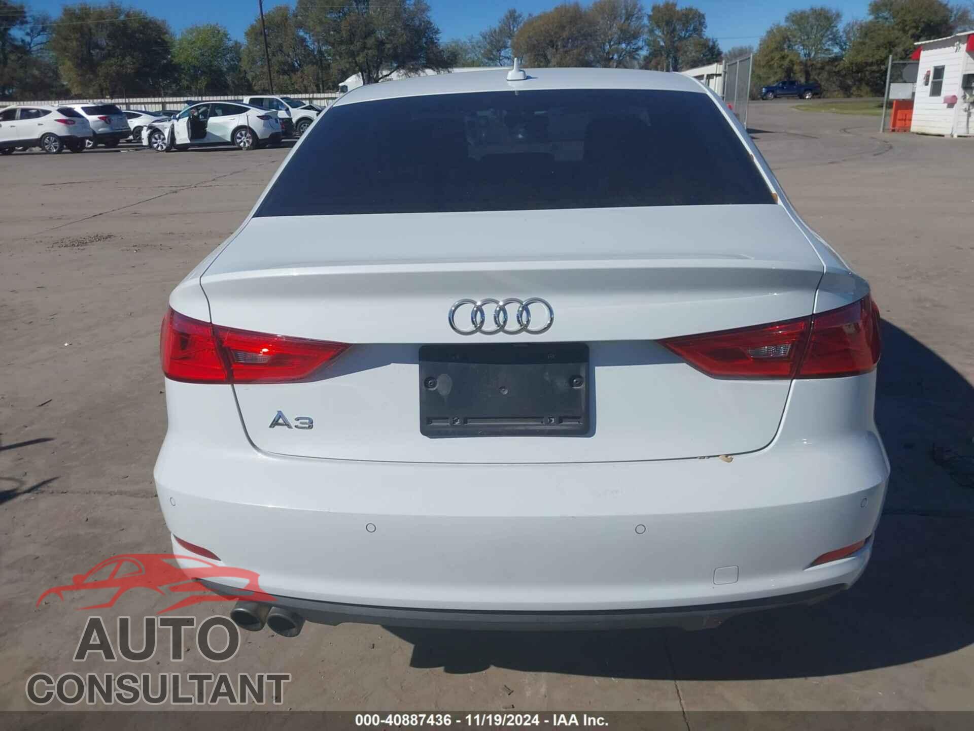 AUDI A3 2016 - WAUA7GFFXG1118014