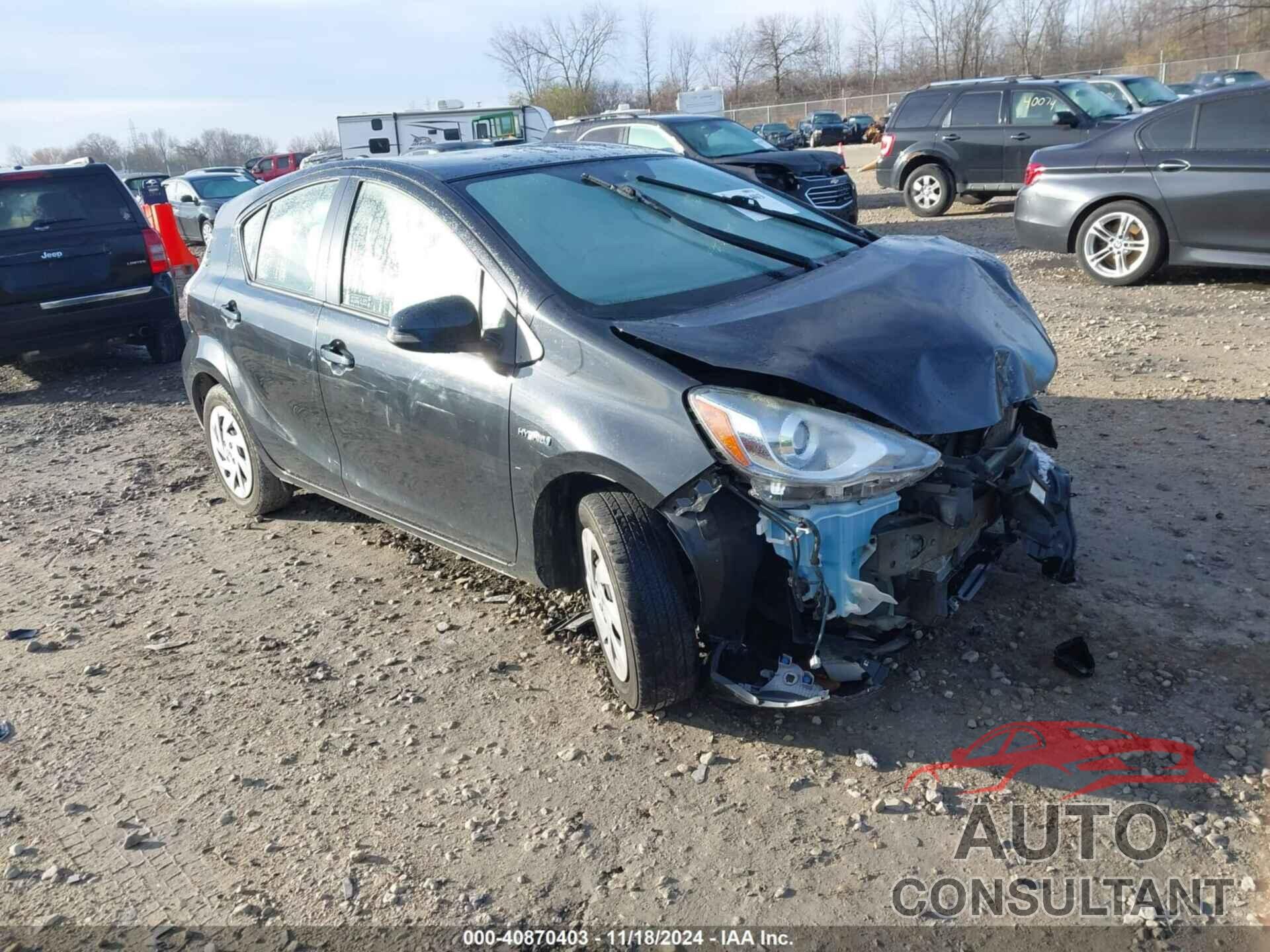 TOYOTA PRIUS C 2016 - JTDKDTB35G1124663
