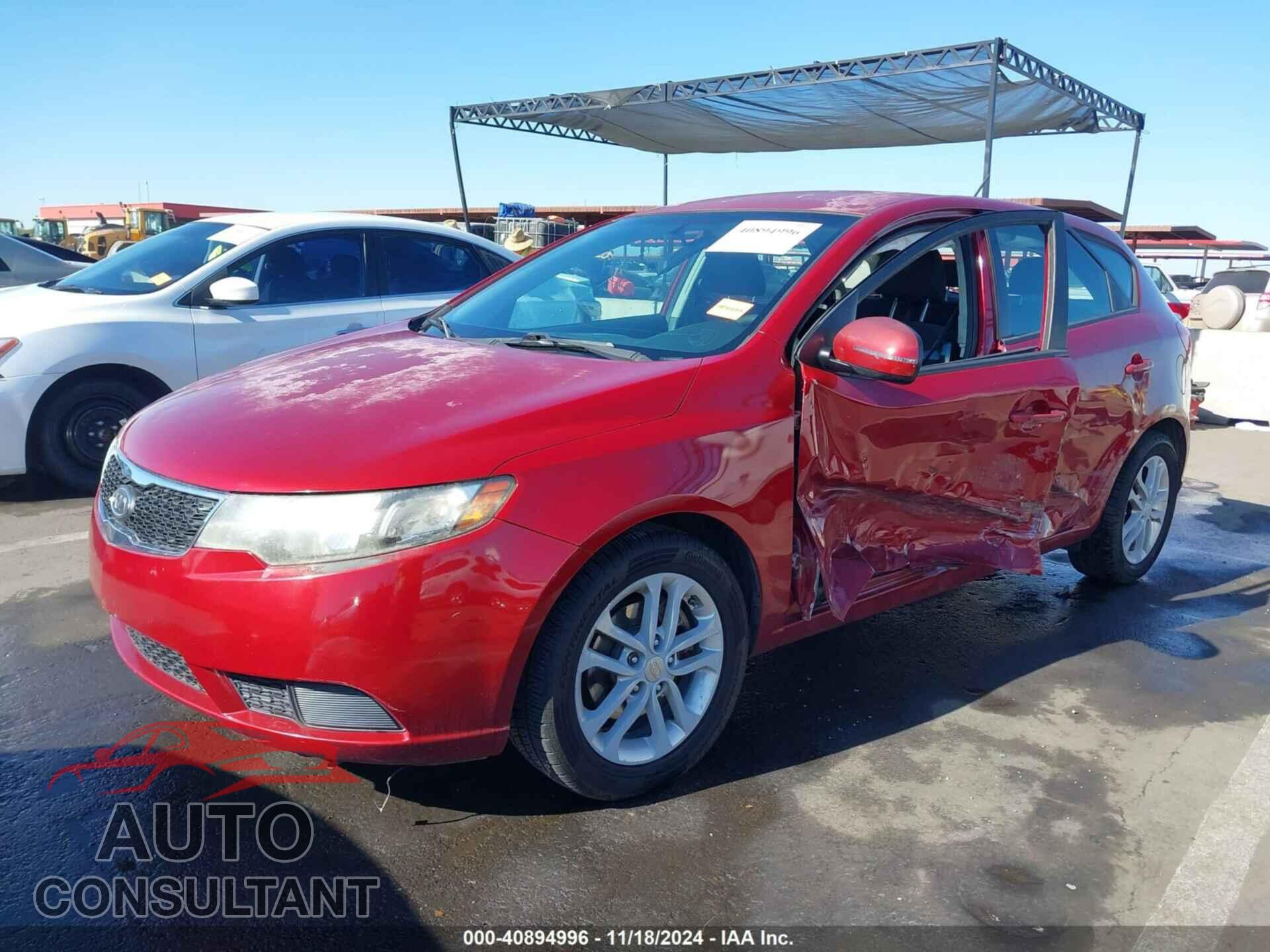 KIA FORTE 2011 - KNAFU5A26B5379486