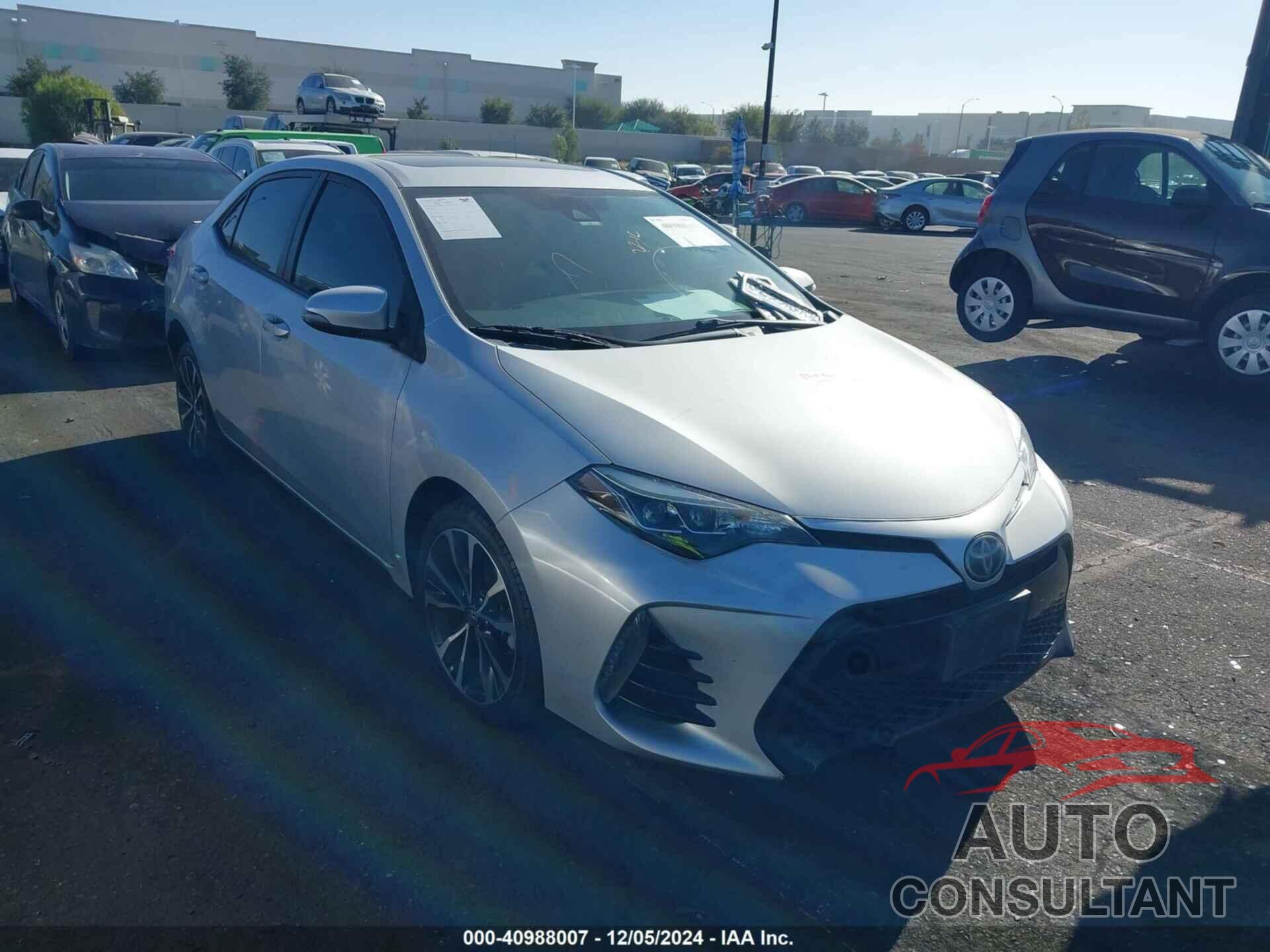 TOYOTA COROLLA 2017 - 5YFBURHE1HP638566