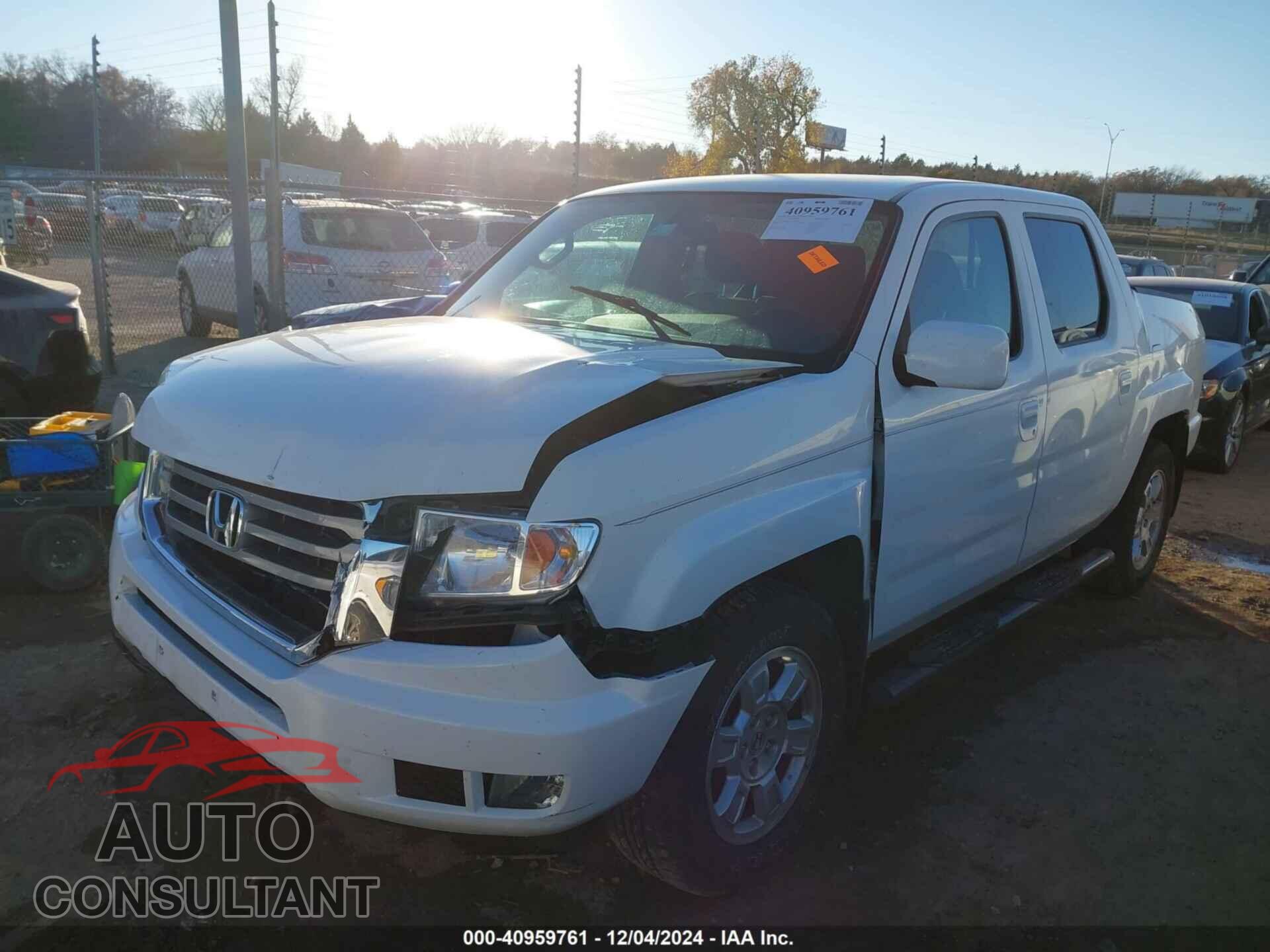 HONDA RIDGELINE 2013 - 5FPYK1F4XDB016119