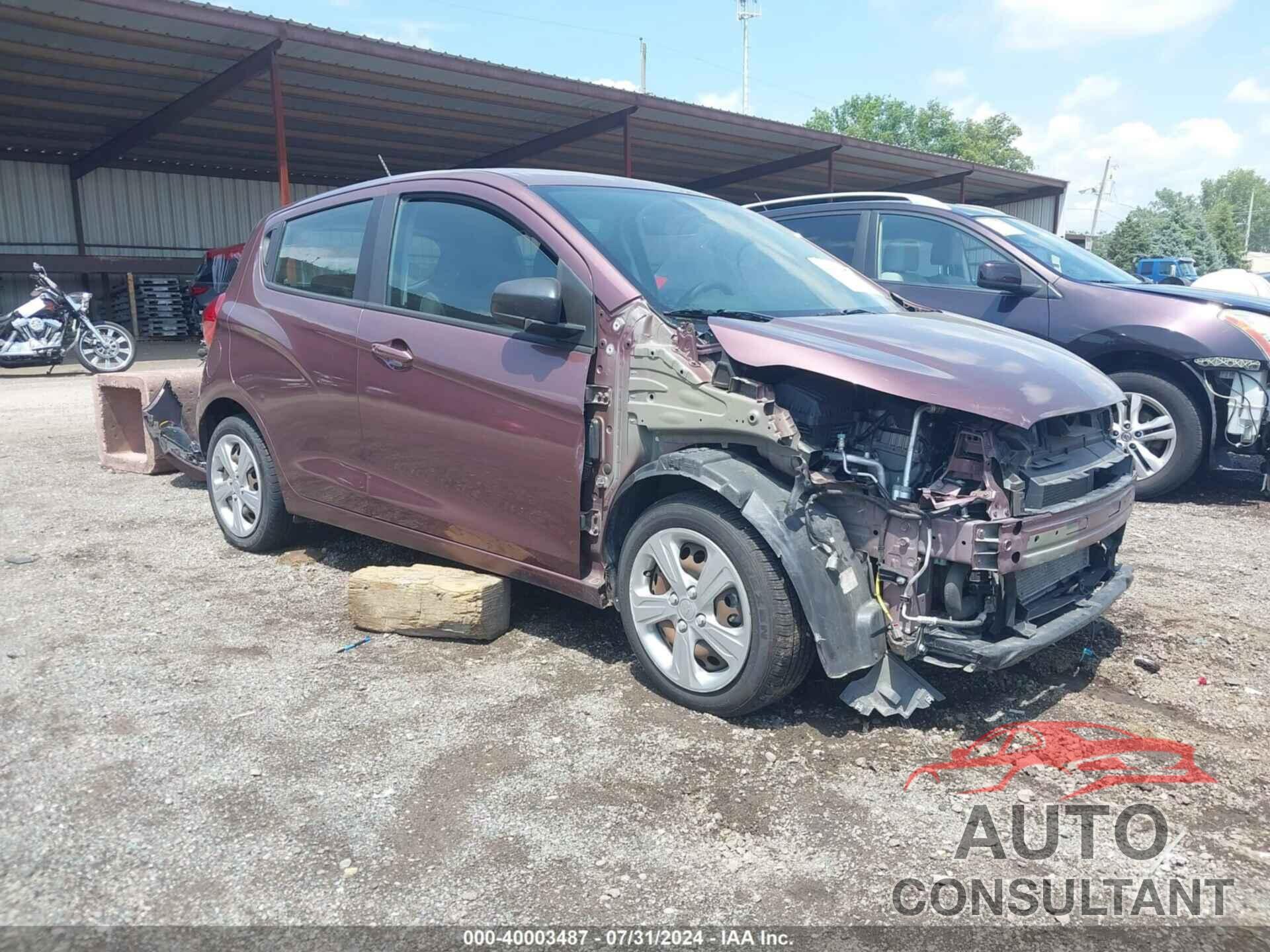 CHEVROLET SPARK 2019 - KL8CB6SA8KC804301