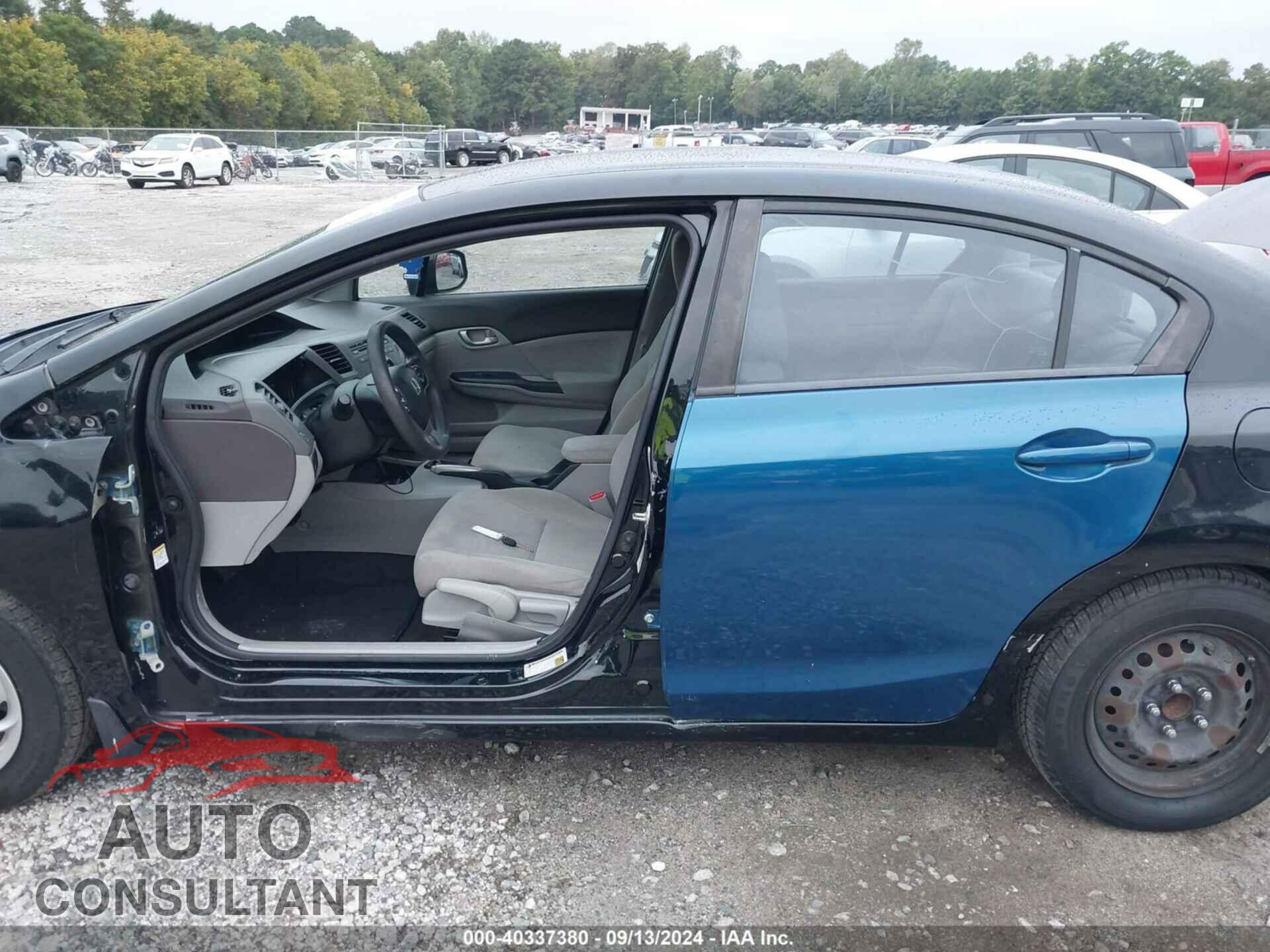 HONDA CIVIC 2012 - 19XFB2F55CE016208