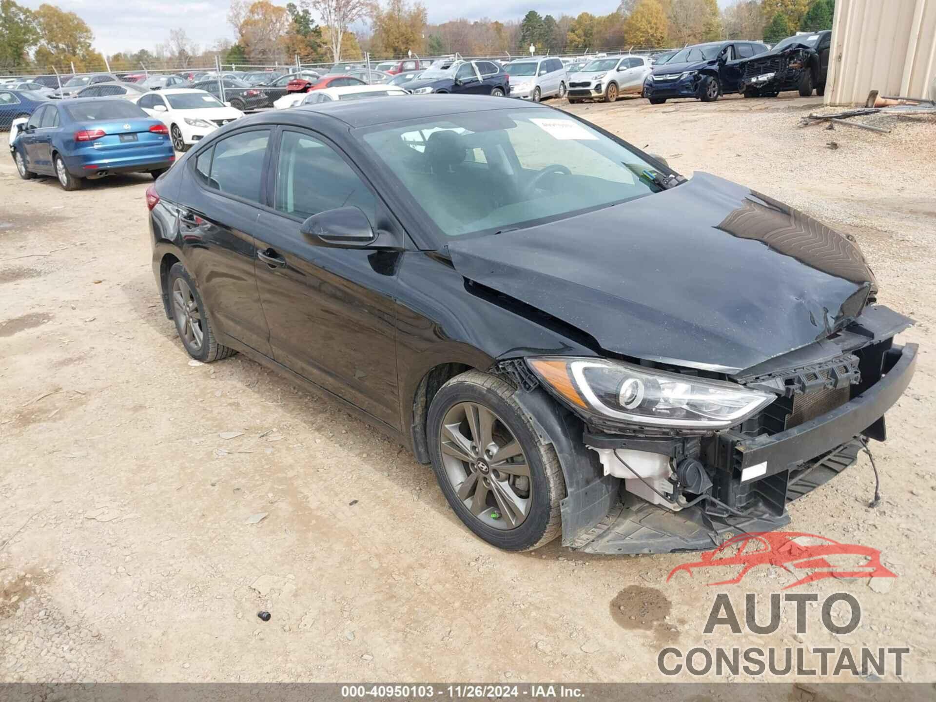 HYUNDAI ELANTRA 2018 - 5NPD84LF7JH277881