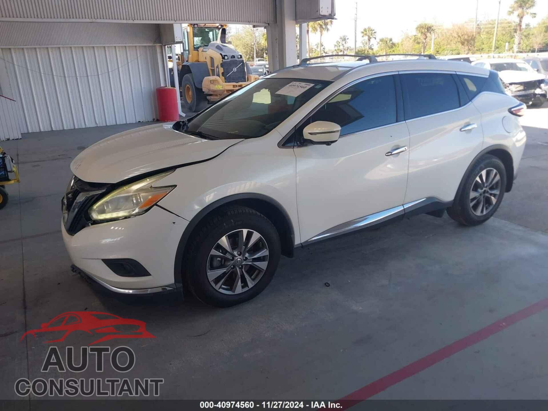 NISSAN MURANO 2016 - 5N1AZ2MG0GN160661