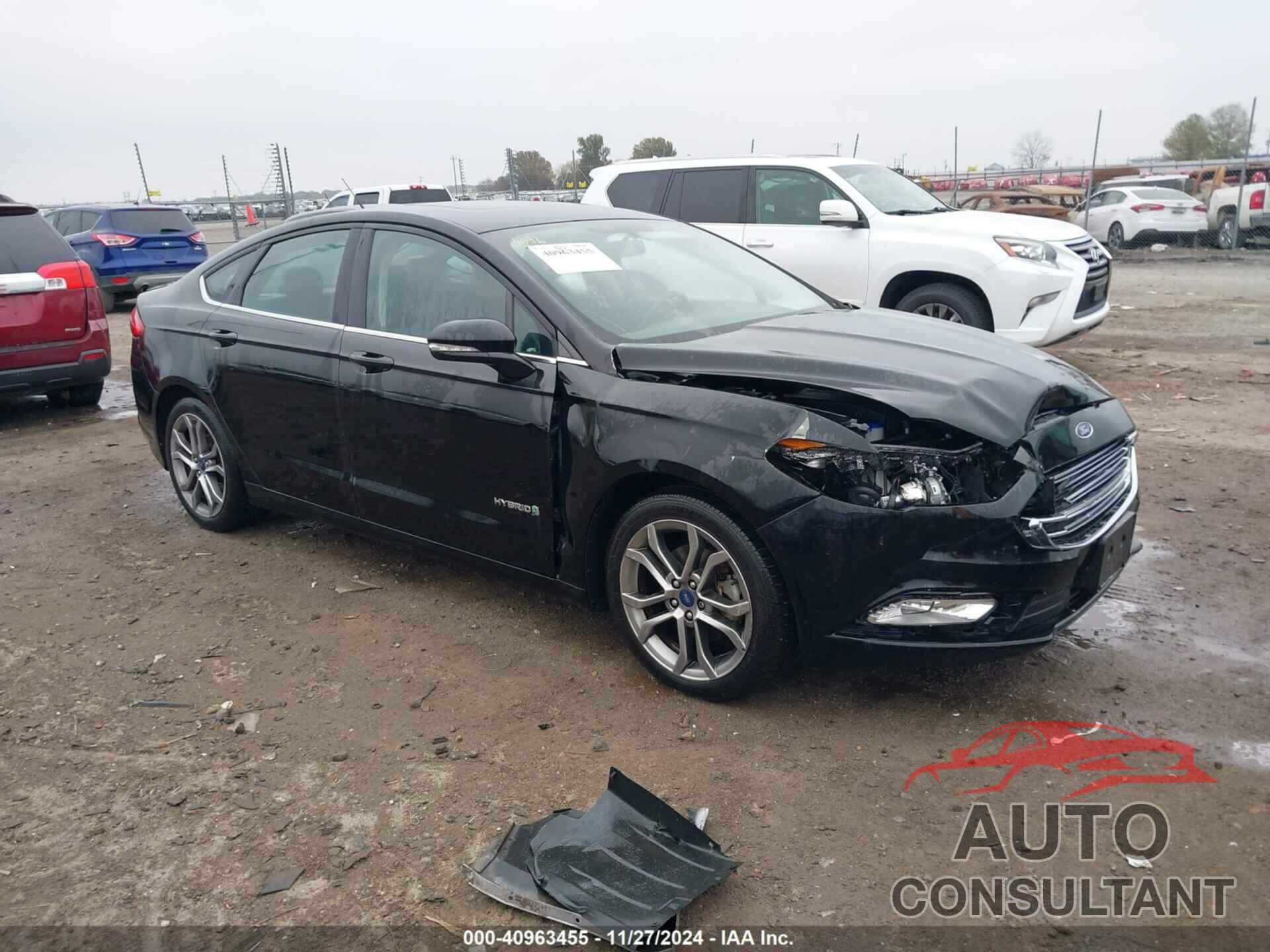 FORD FUSION HYBRID 2017 - 3FA6P0LU4HR310125