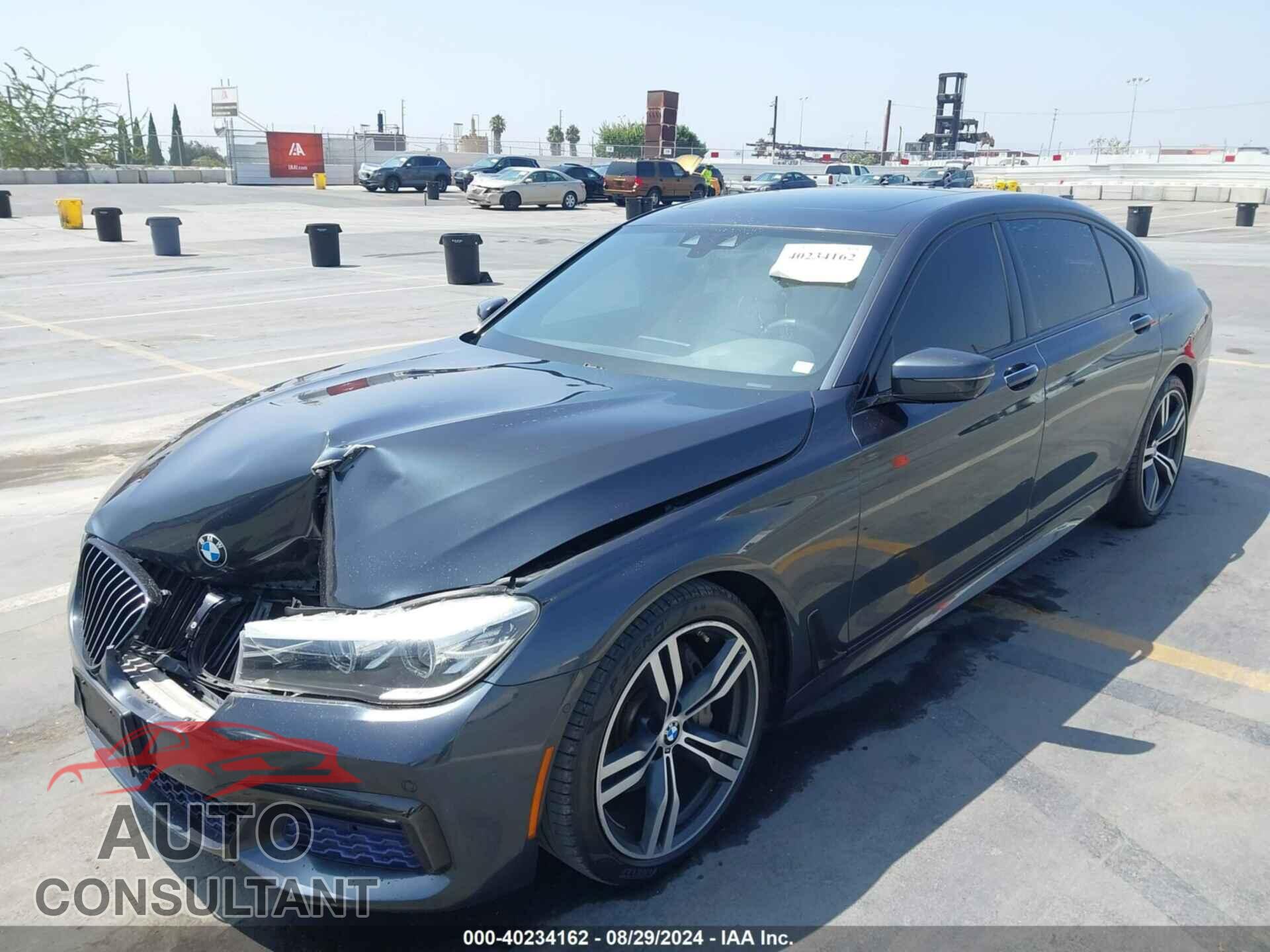 BMW 740I 2017 - WBA7E2C53HG740421