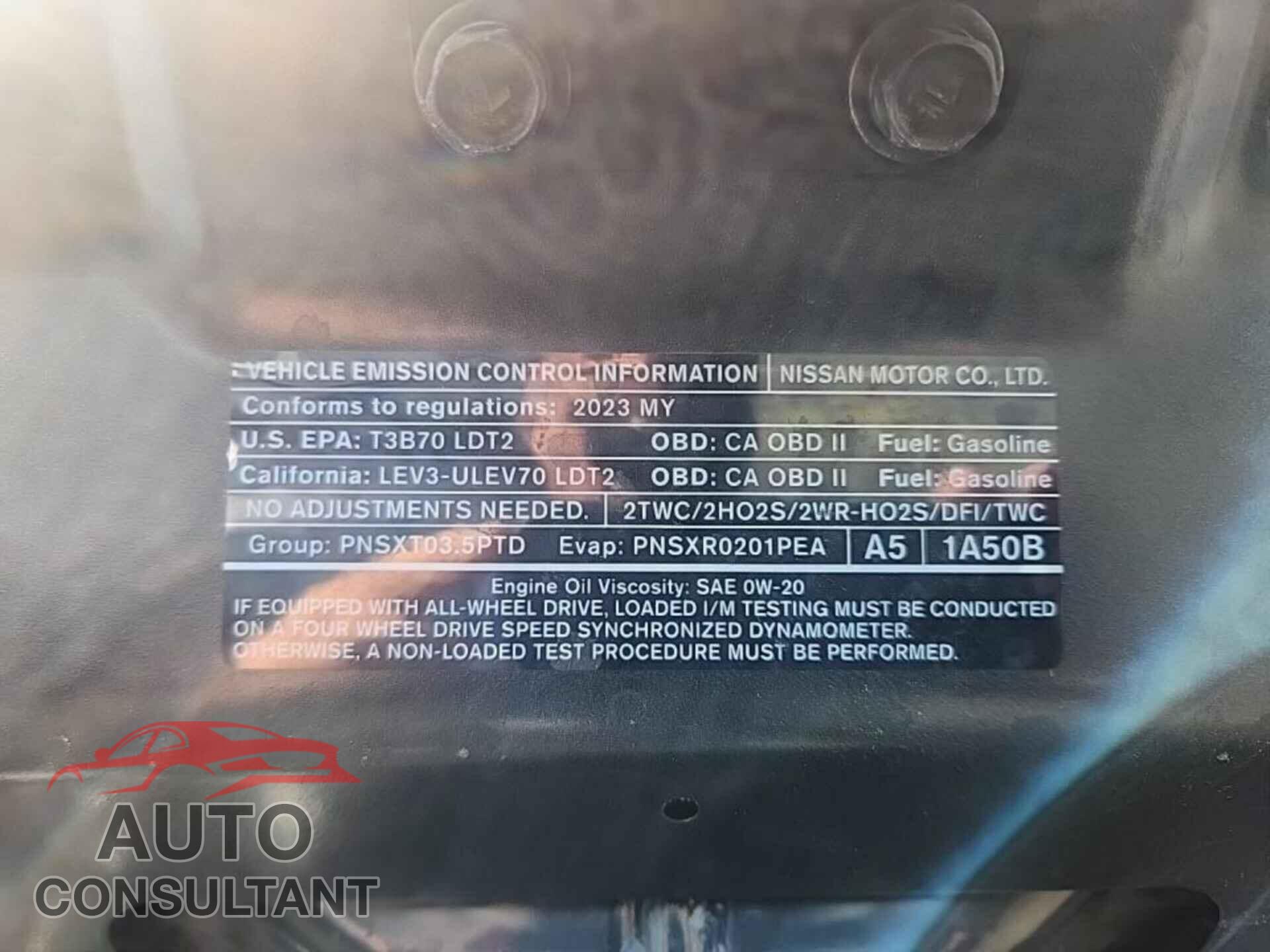 NISSAN PATHFINDER 2023 - 5N1DR3BD2PC244701