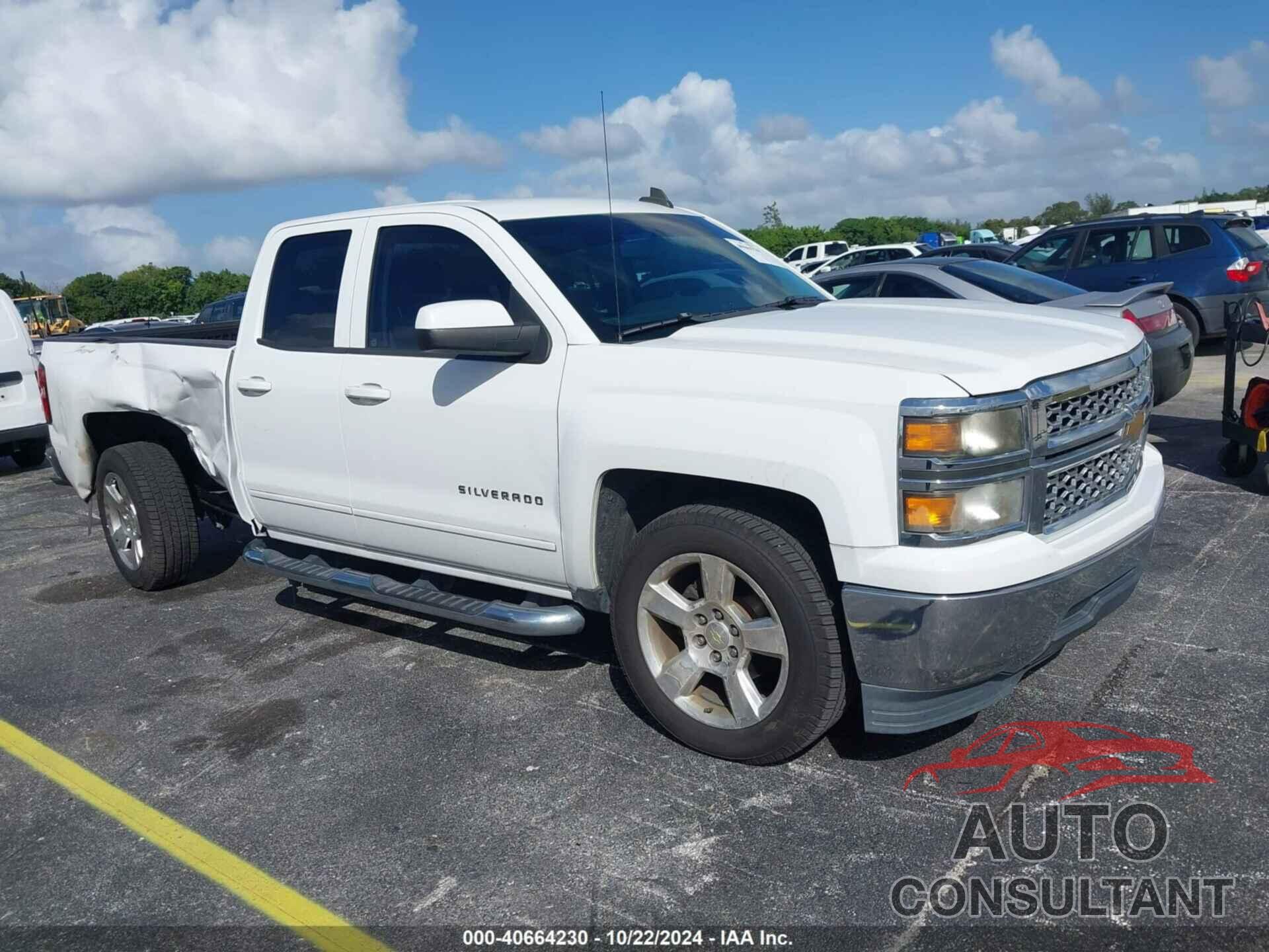 CHEVROLET SILVERADO 1500 2015 - 1GCRCRECXFZ230204