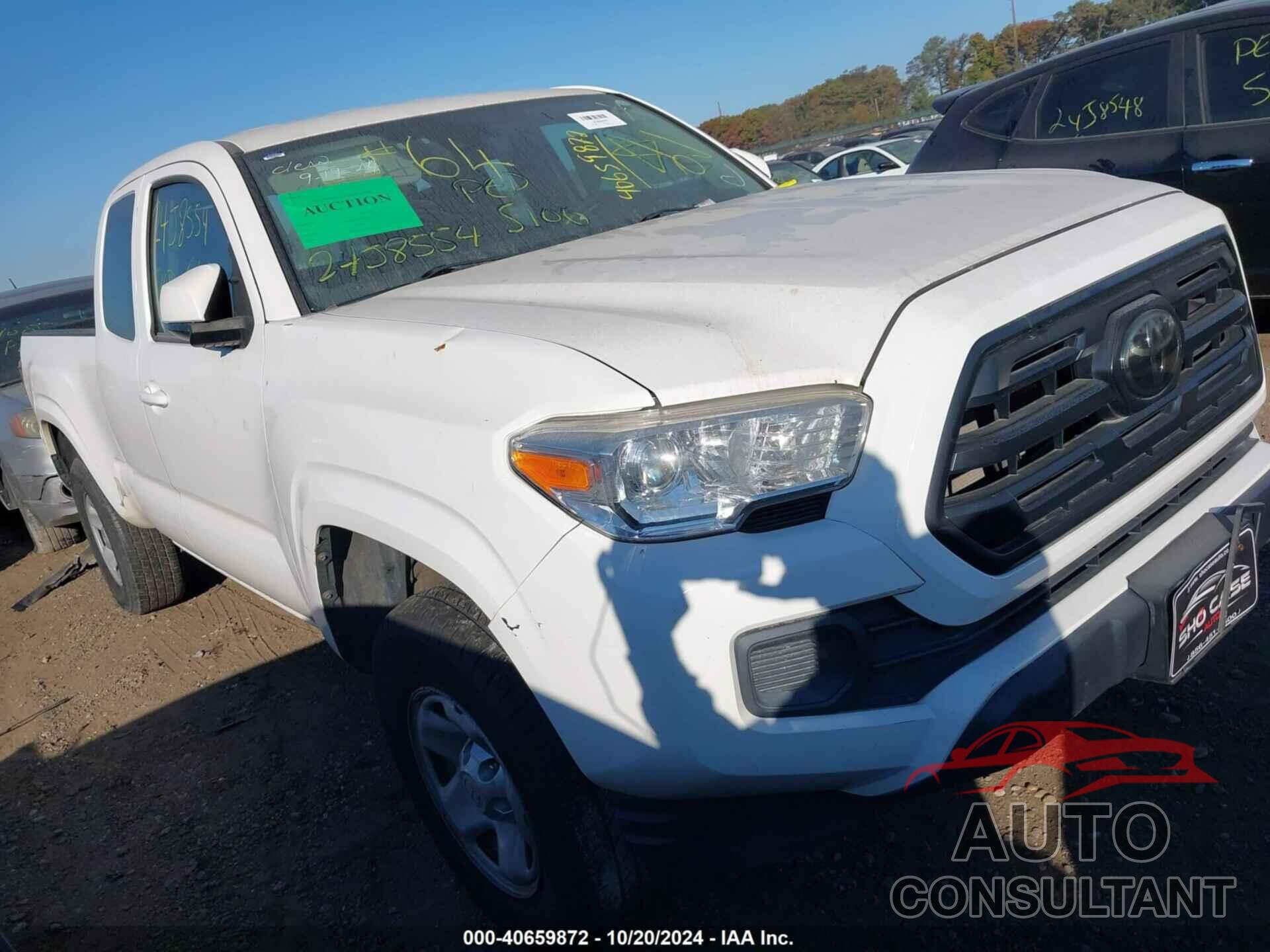 TOYOTA TACOMA 2018 - 5TFRX5GN3JX109689