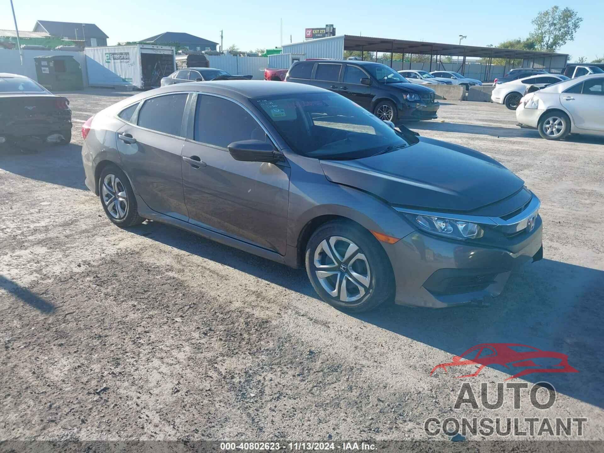 HONDA CIVIC 2018 - 2HGFC2F53JH586515