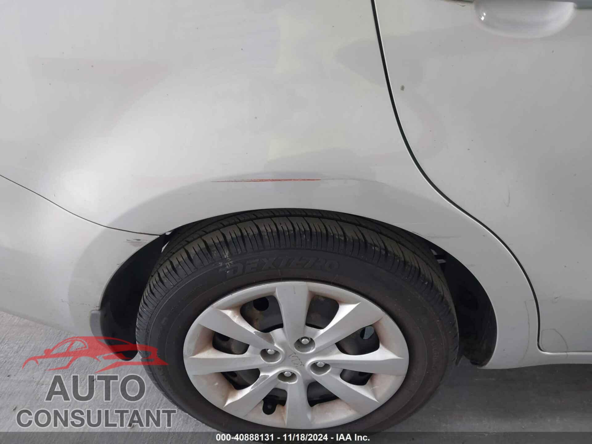 KIA RIO 2013 - KNADN4A37D6211277