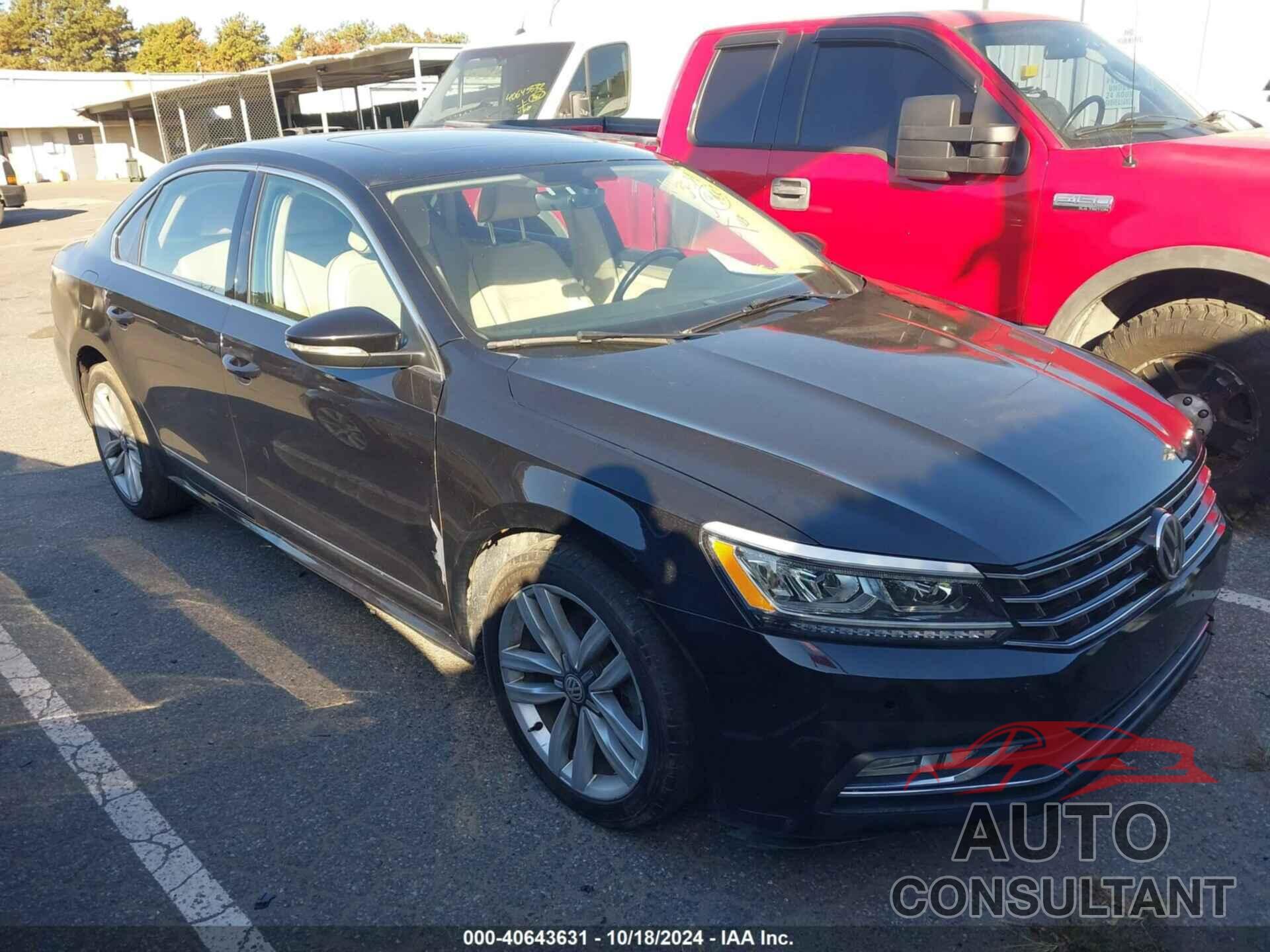 VOLKSWAGEN PASSAT 2017 - 1VWGT7A30HC040691