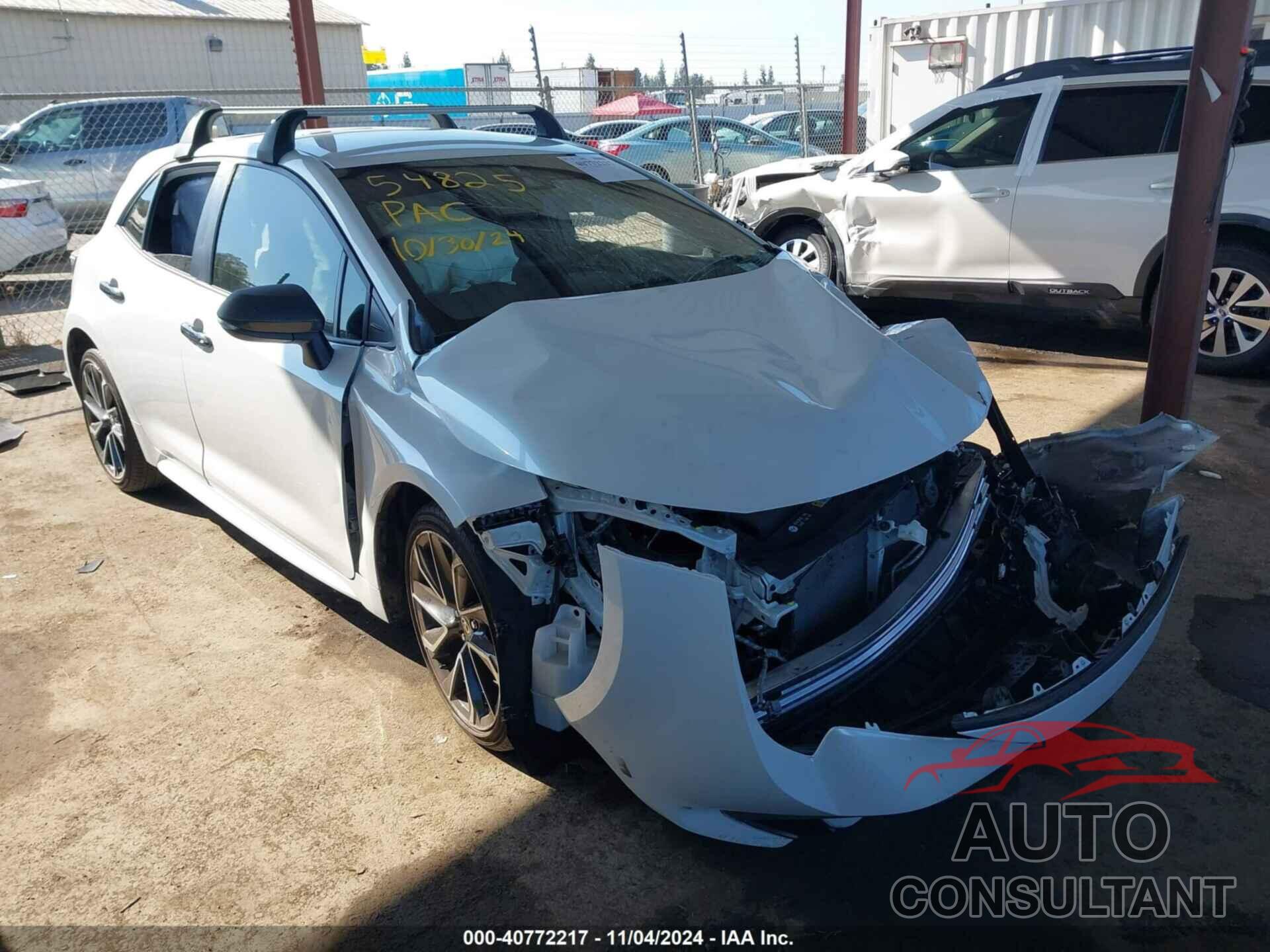 TOYOTA COROLLA 2022 - JTNC4MBE0N3178395
