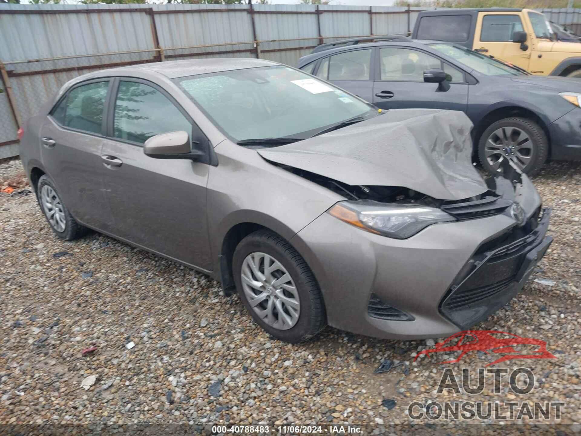 TOYOTA COROLLA 2017 - 2T1BURHEXHC843755