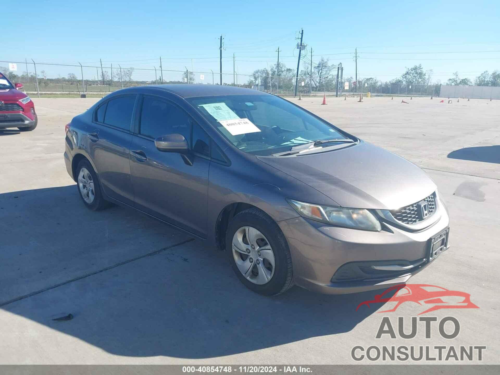 HONDA CIVIC 2014 - 19XFB2F51EE068776