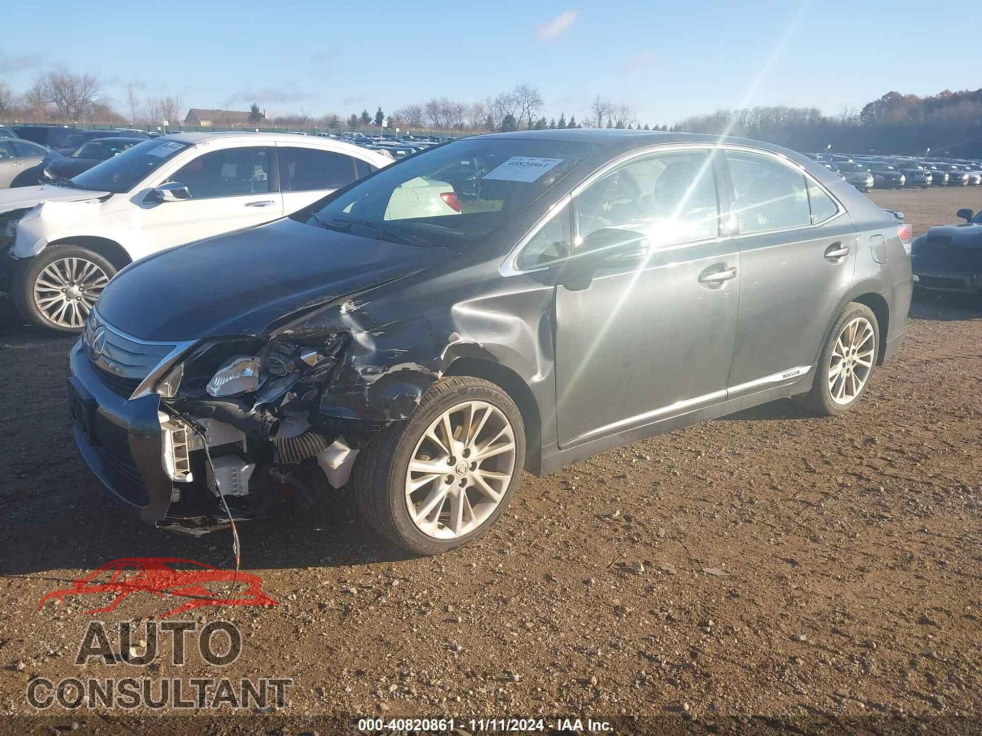 LEXUS HS 250H 2010 - JTHBB1BA9A2015485