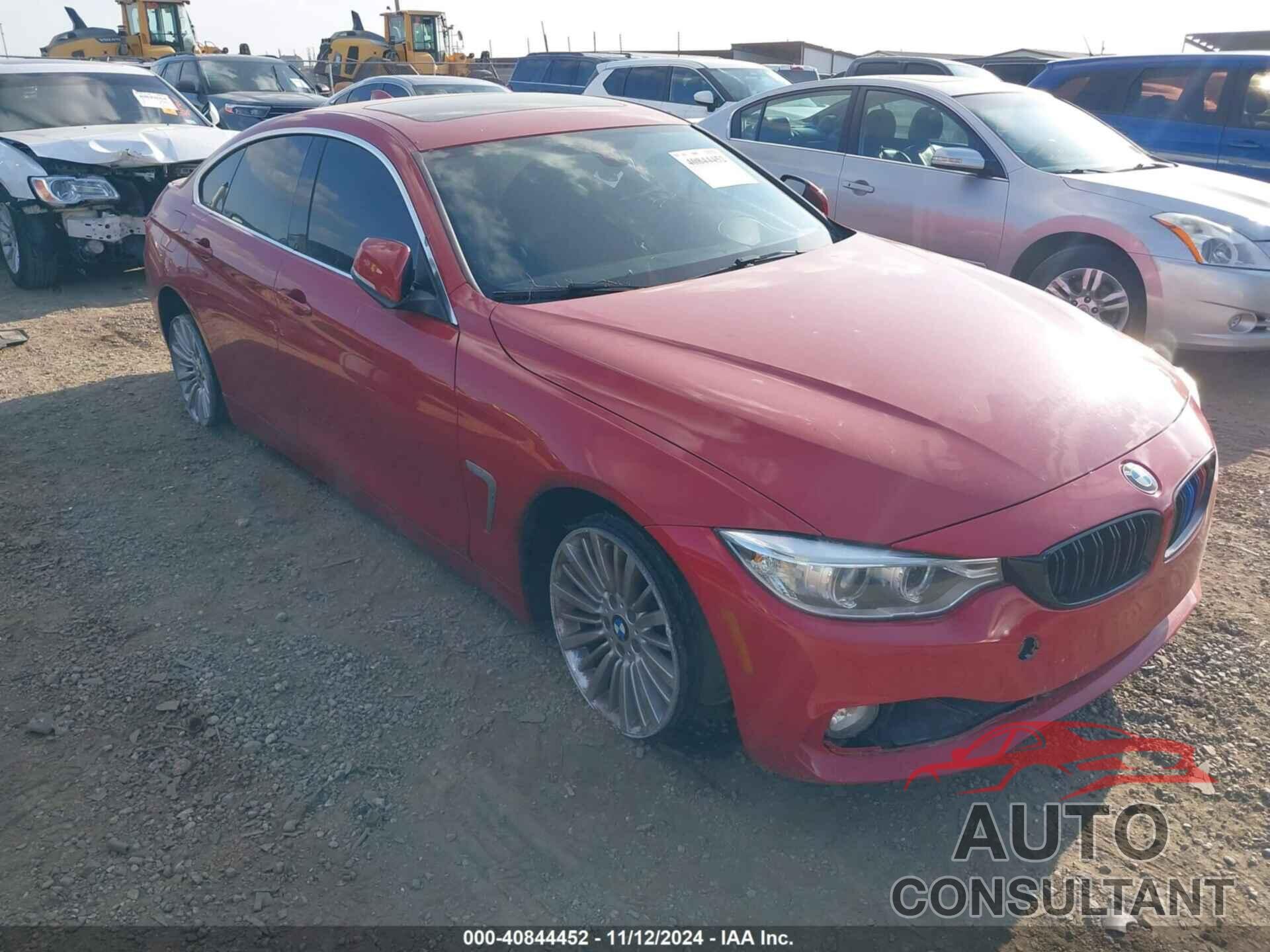 BMW 435I GRAN COUPE 2016 - WBA4B1C51GG241783