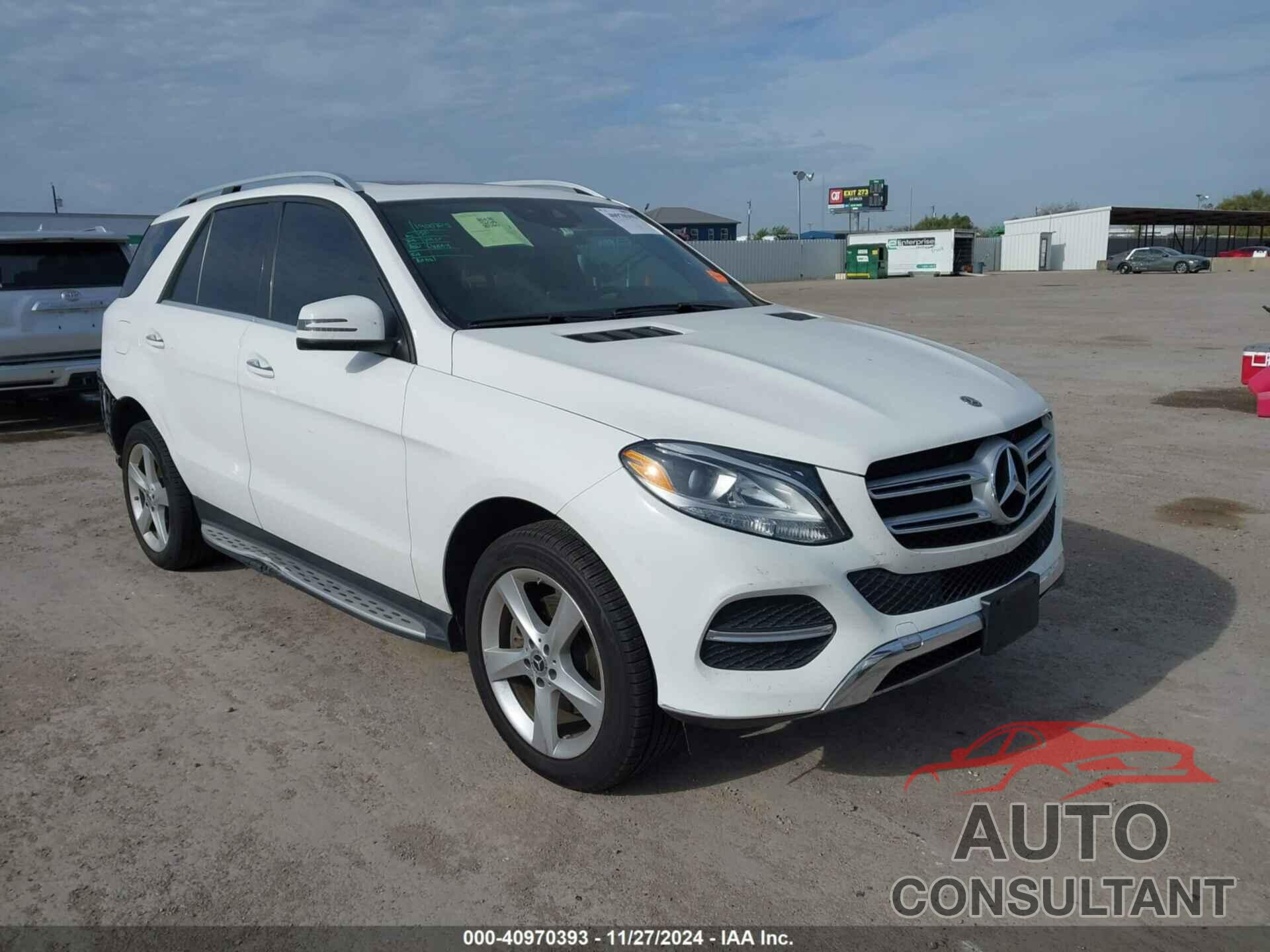 MERCEDES-BENZ GLE 350 2018 - 4JGDA5JBXJB100295