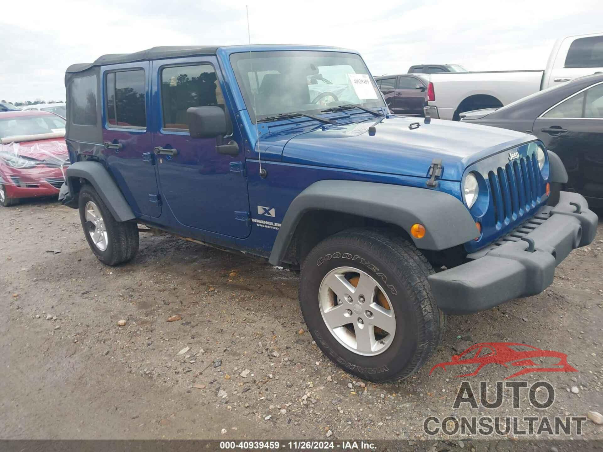 JEEP WRANGLER UNLIMITED 2009 - 1J4GA39119L739196