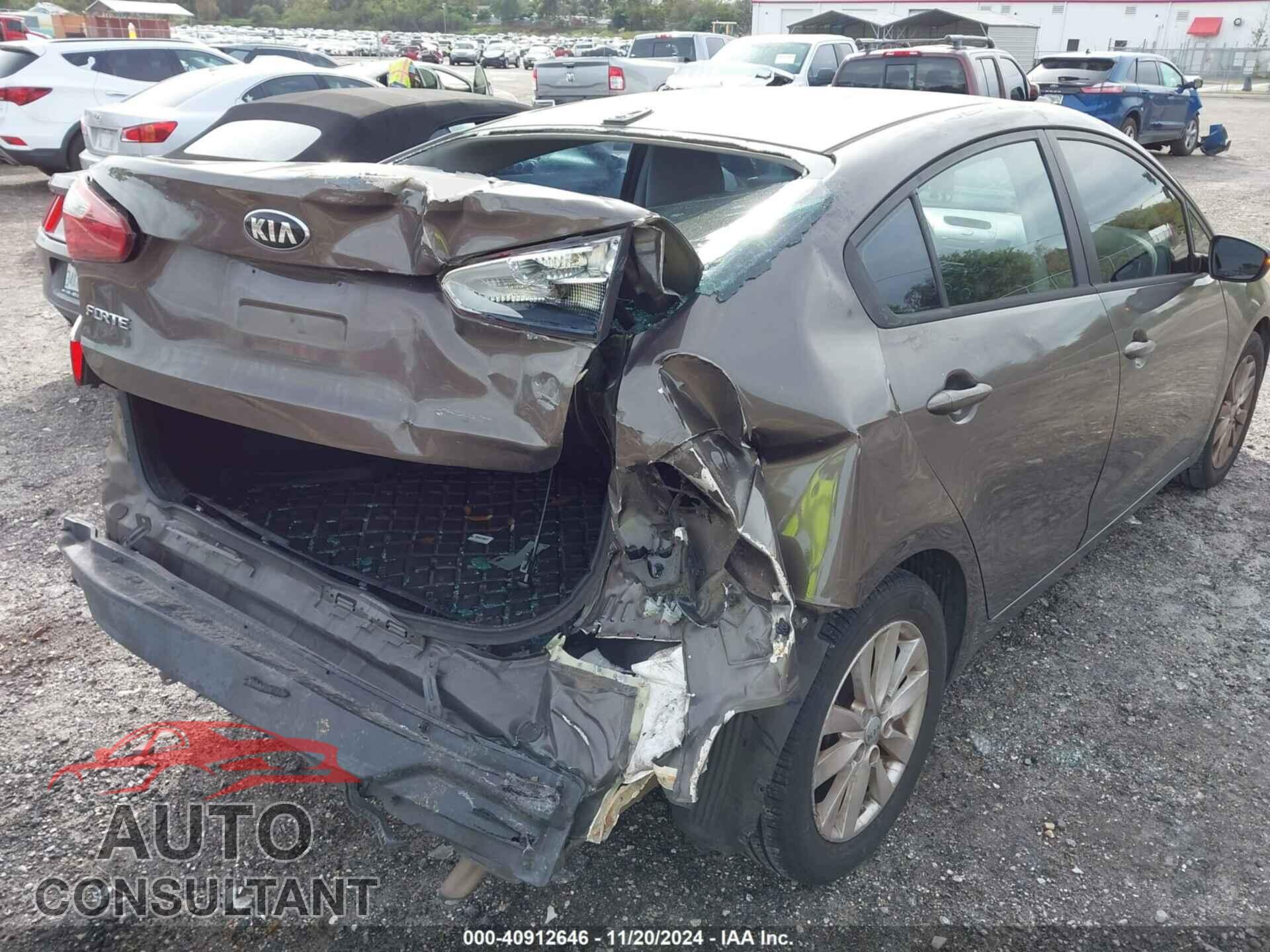 KIA FORTE 2014 - KNAFX4A6XE5101098