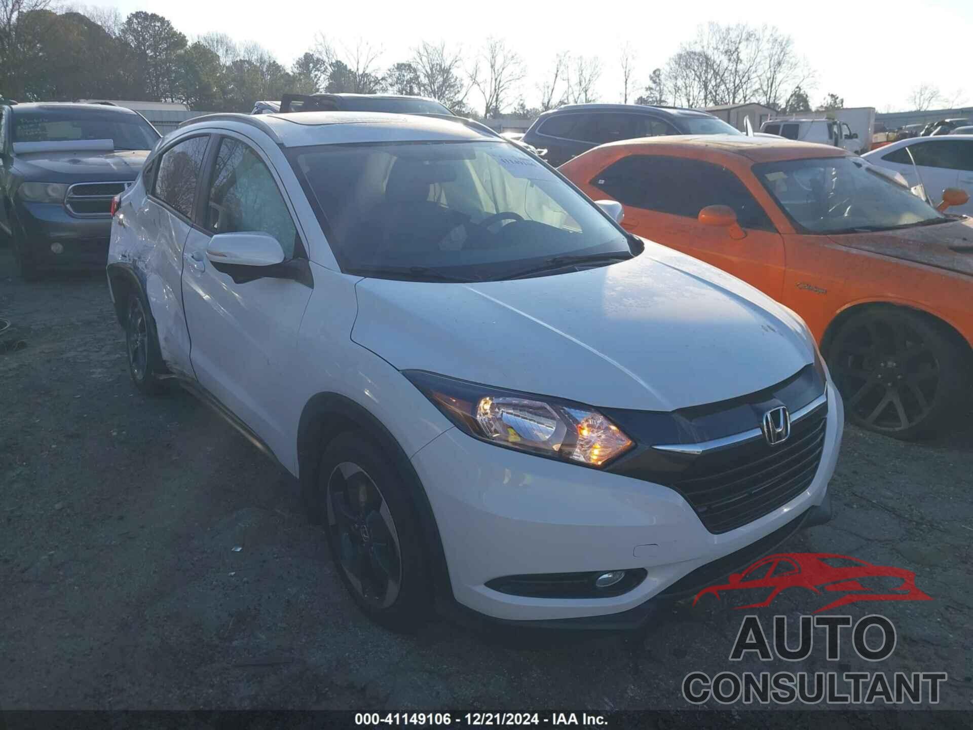 HONDA HR-V 2018 - 3CZRU5H71JM701956