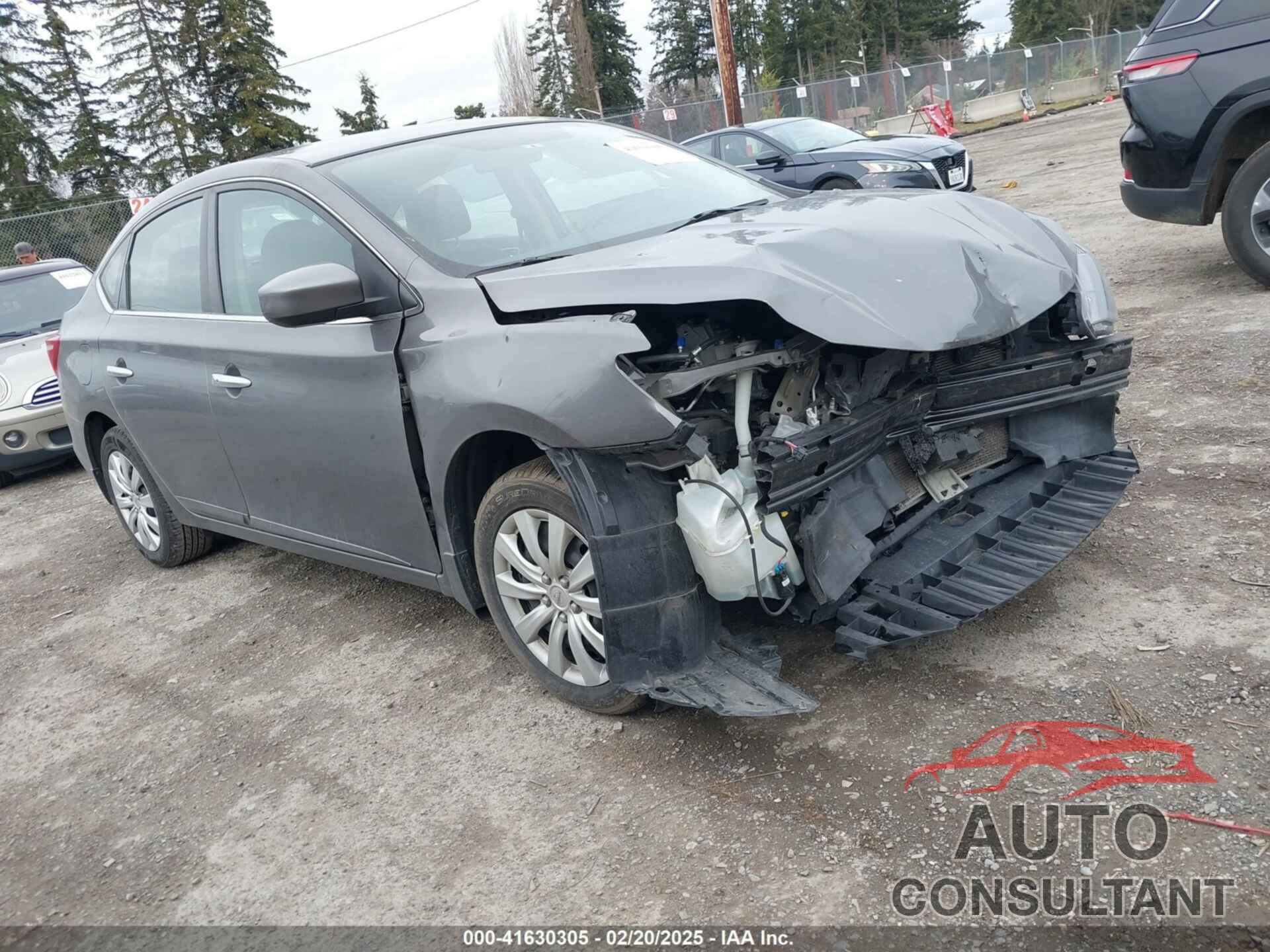 NISSAN SENTRA 2017 - 3N1AB7APXHY227140