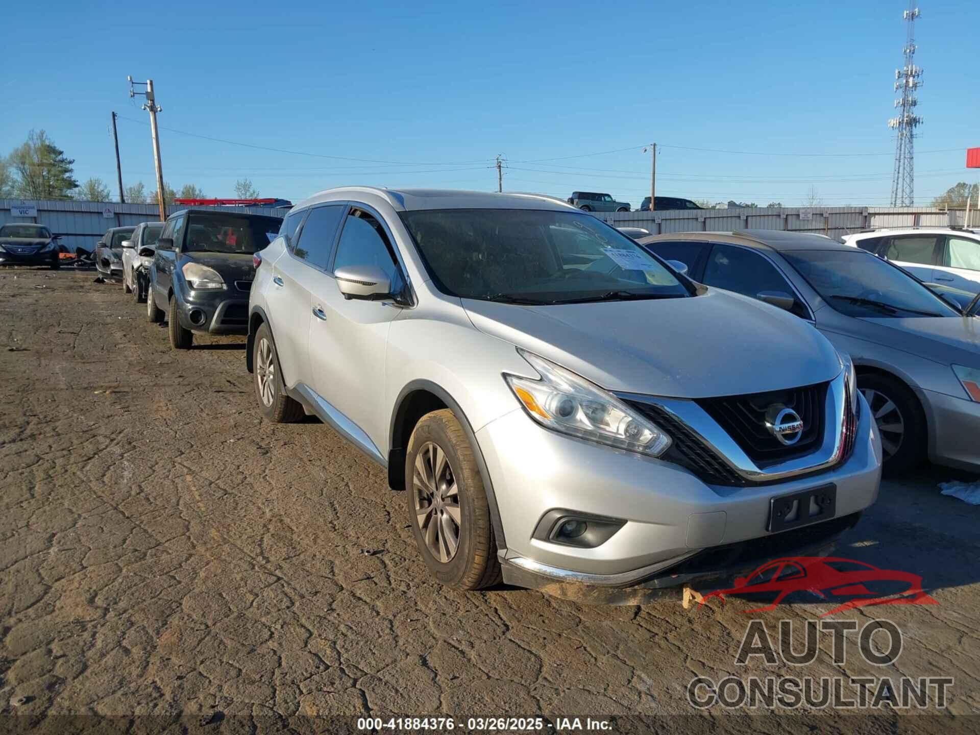 NISSAN MURANO 2017 - 5N1AZ2MH8HN159025
