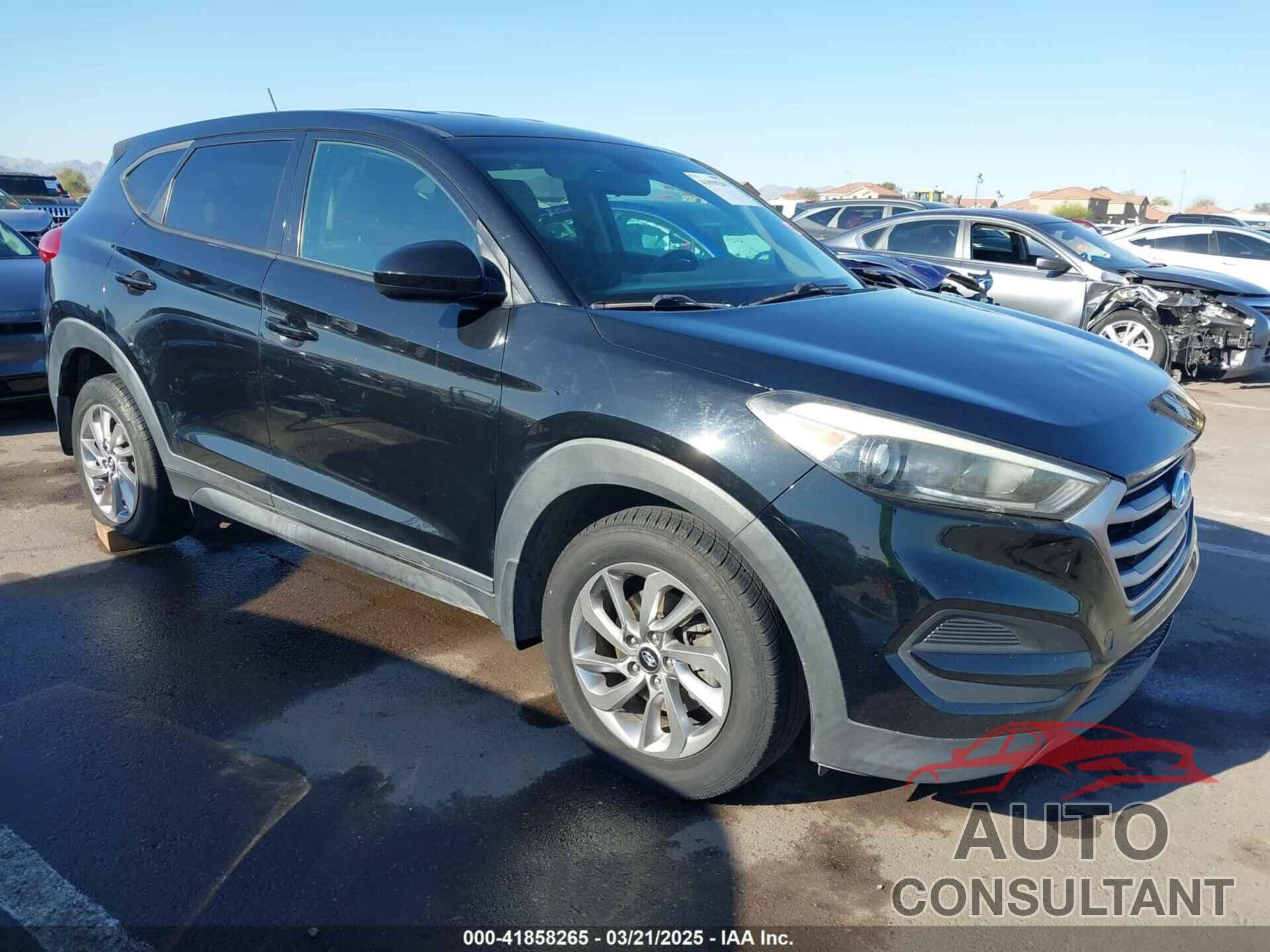 HYUNDAI TUCSON 2017 - KM8J23A49HU344279